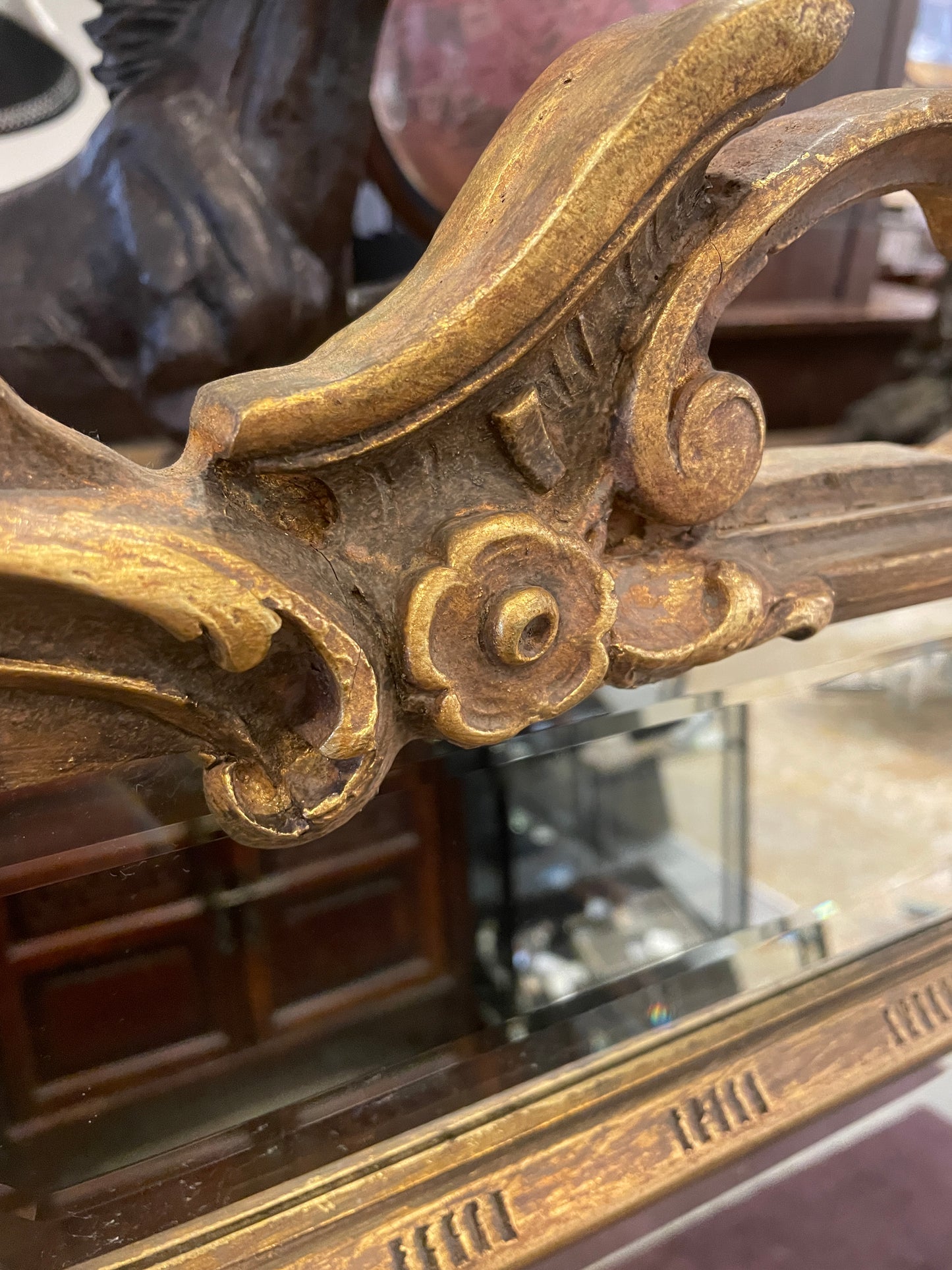 Decorative Arts Phoenix Mirror, AS IS (0OH007)