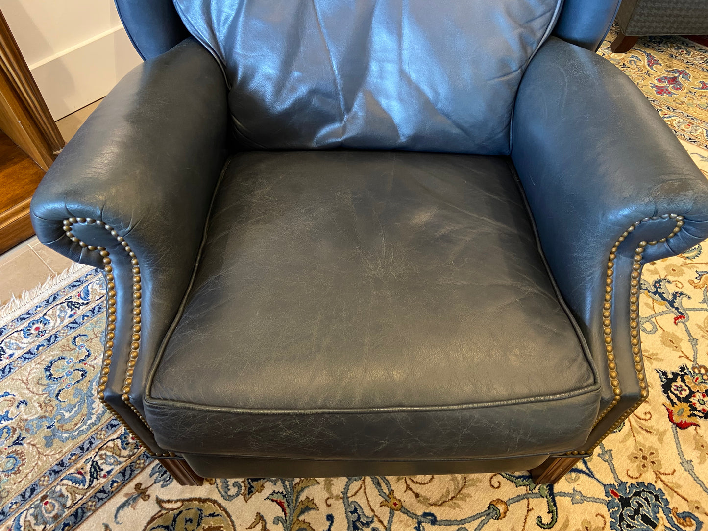 Motioncraft Leather Recliner AS IS (27454, 27455)
