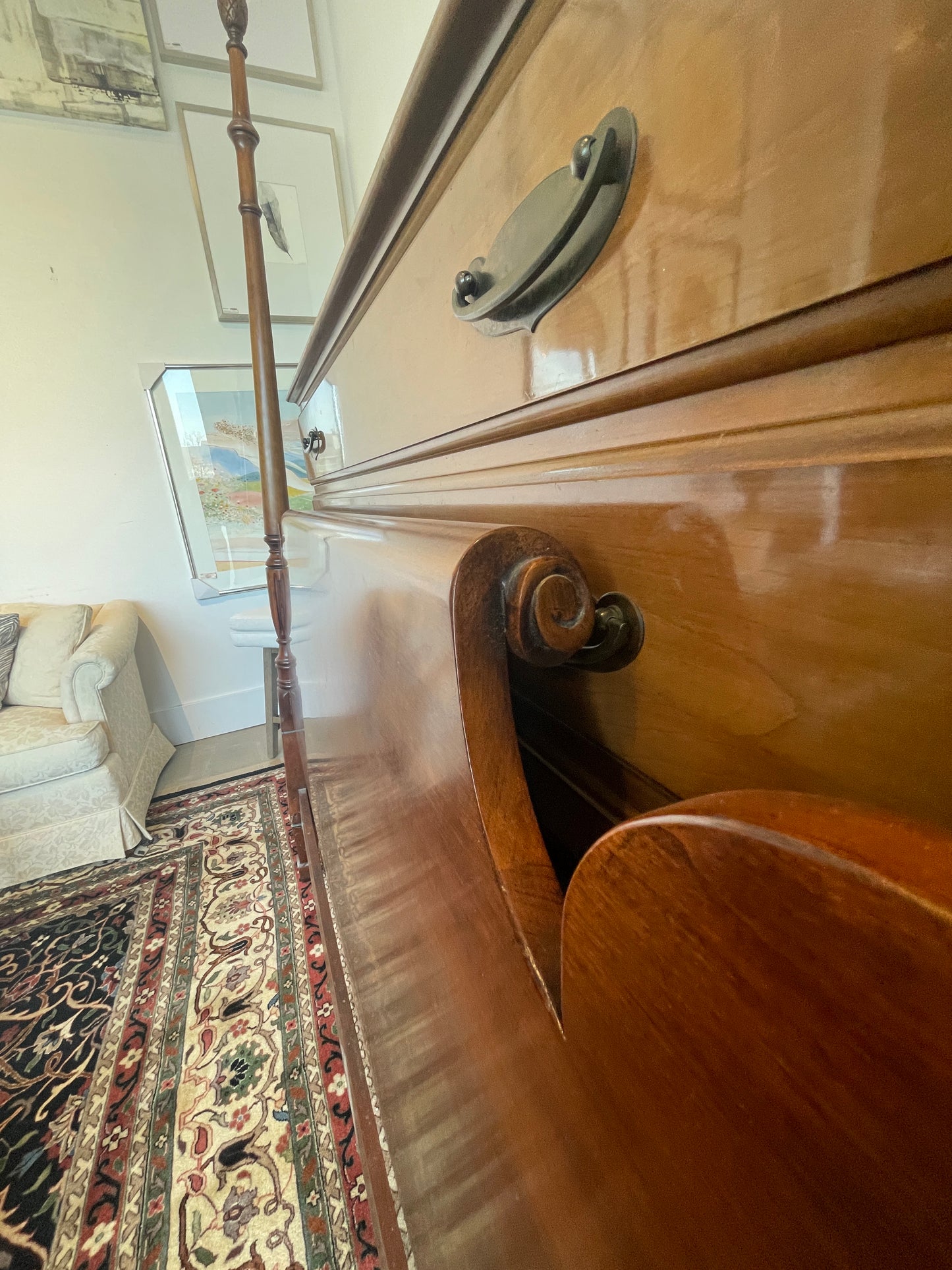Cherry Four Poster Bed, Queen (0HO00Q)