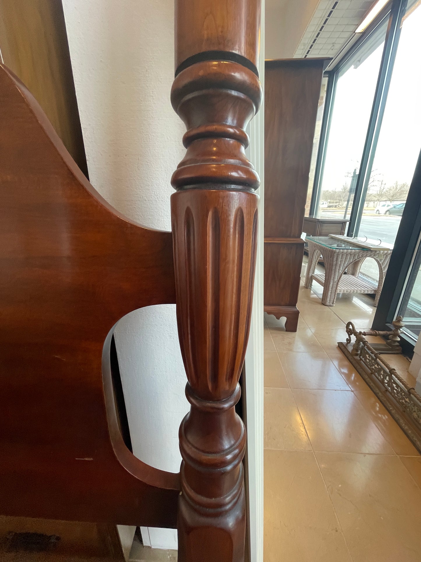 Cherry Four Poster Bed, Queen (0HO00Q)