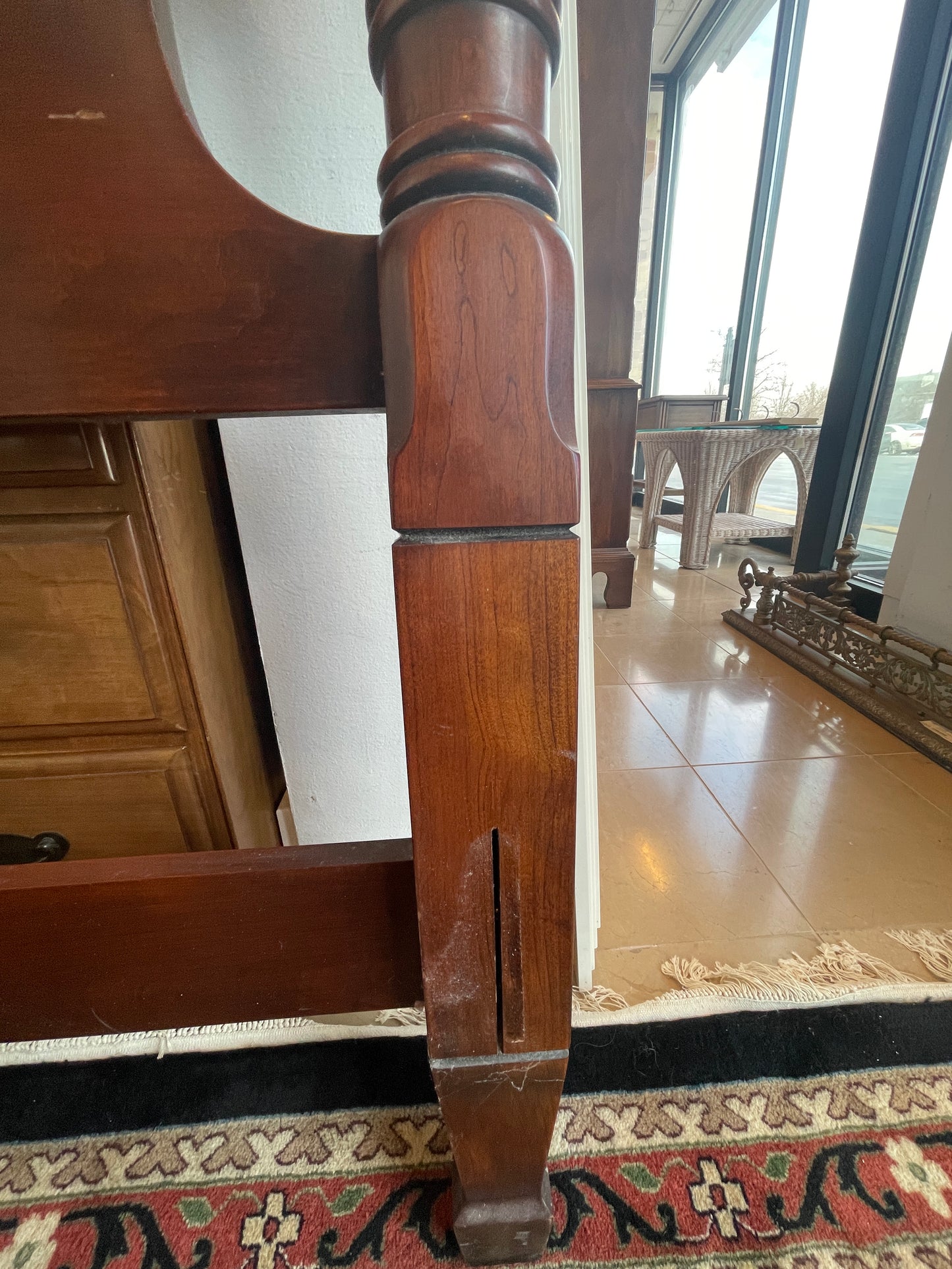 Cherry Four Poster Bed, Queen (0HO00Q)