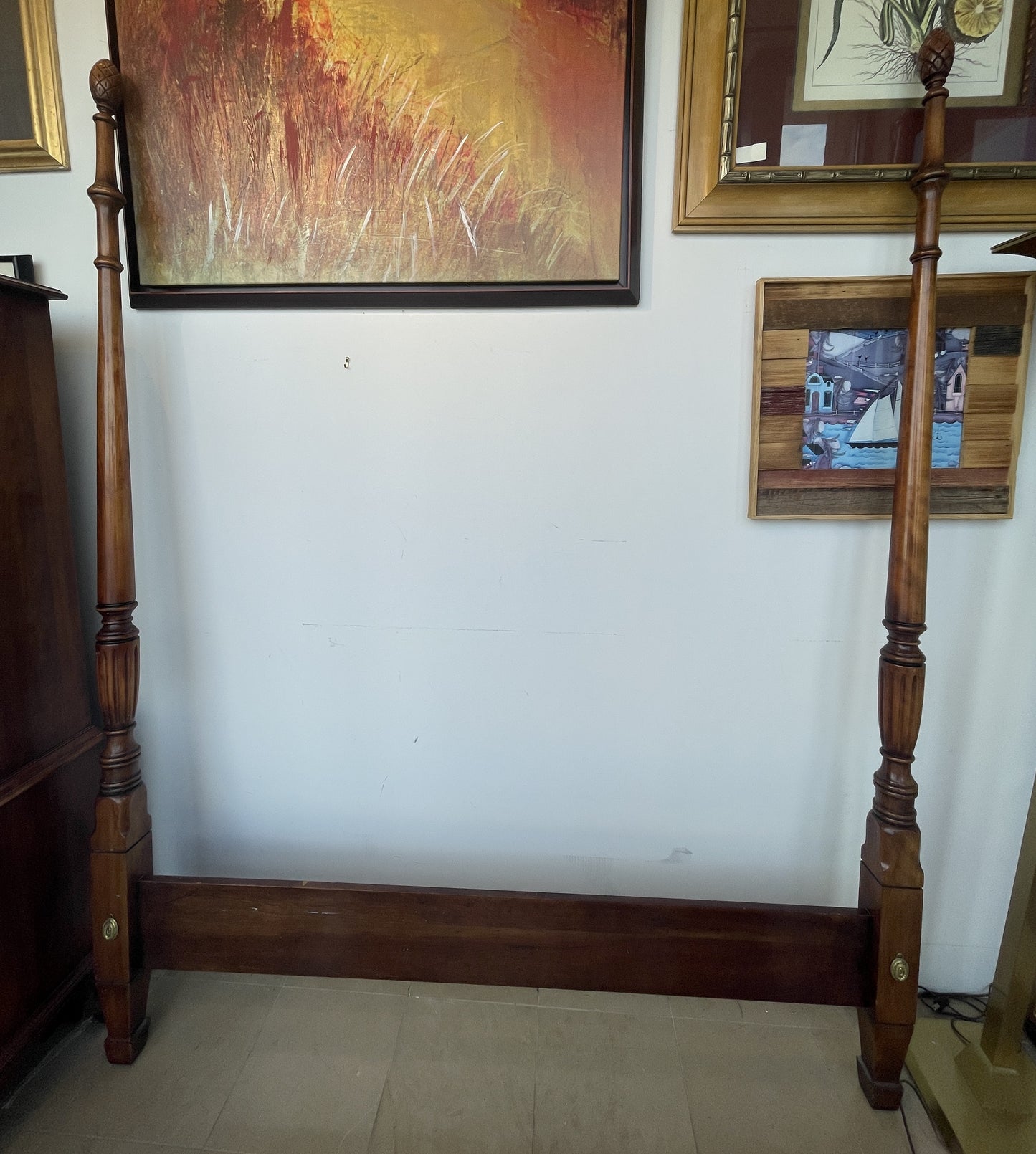 Cherry Four Poster Bed, Queen (0HO00Q)