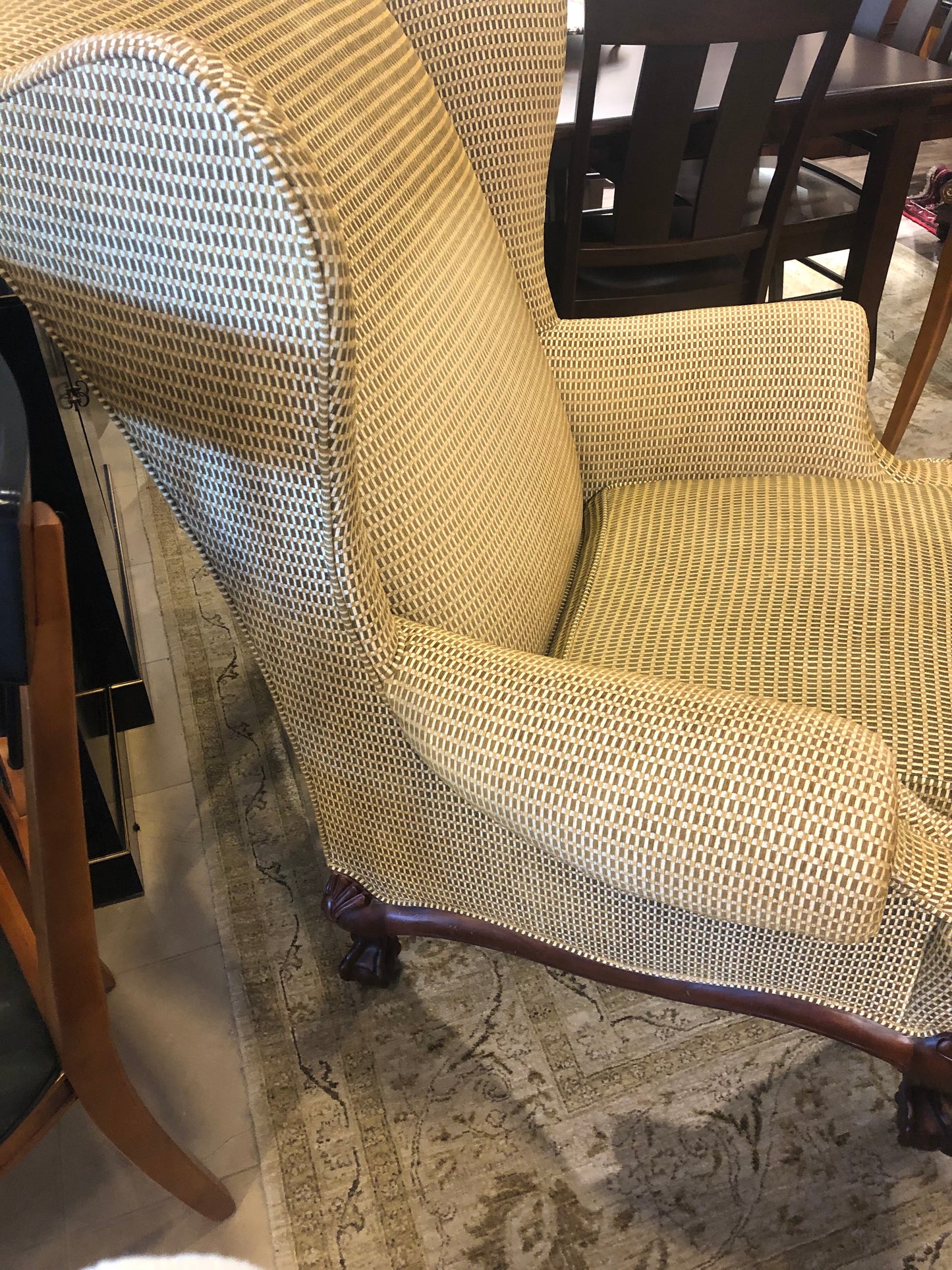 Large Wingback Chair
