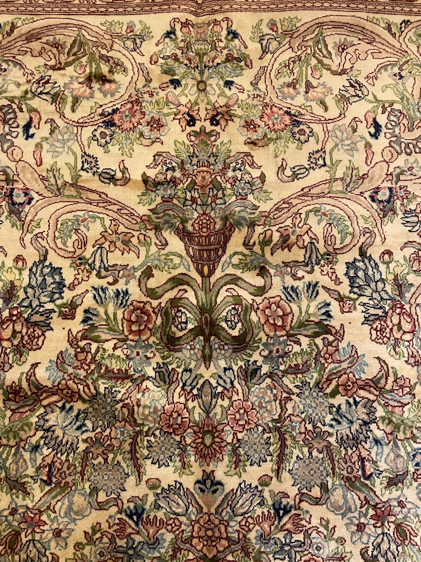 Hand Knotted French Tabriz AS IS (Approx. 9'10x13'5) (01D01X)