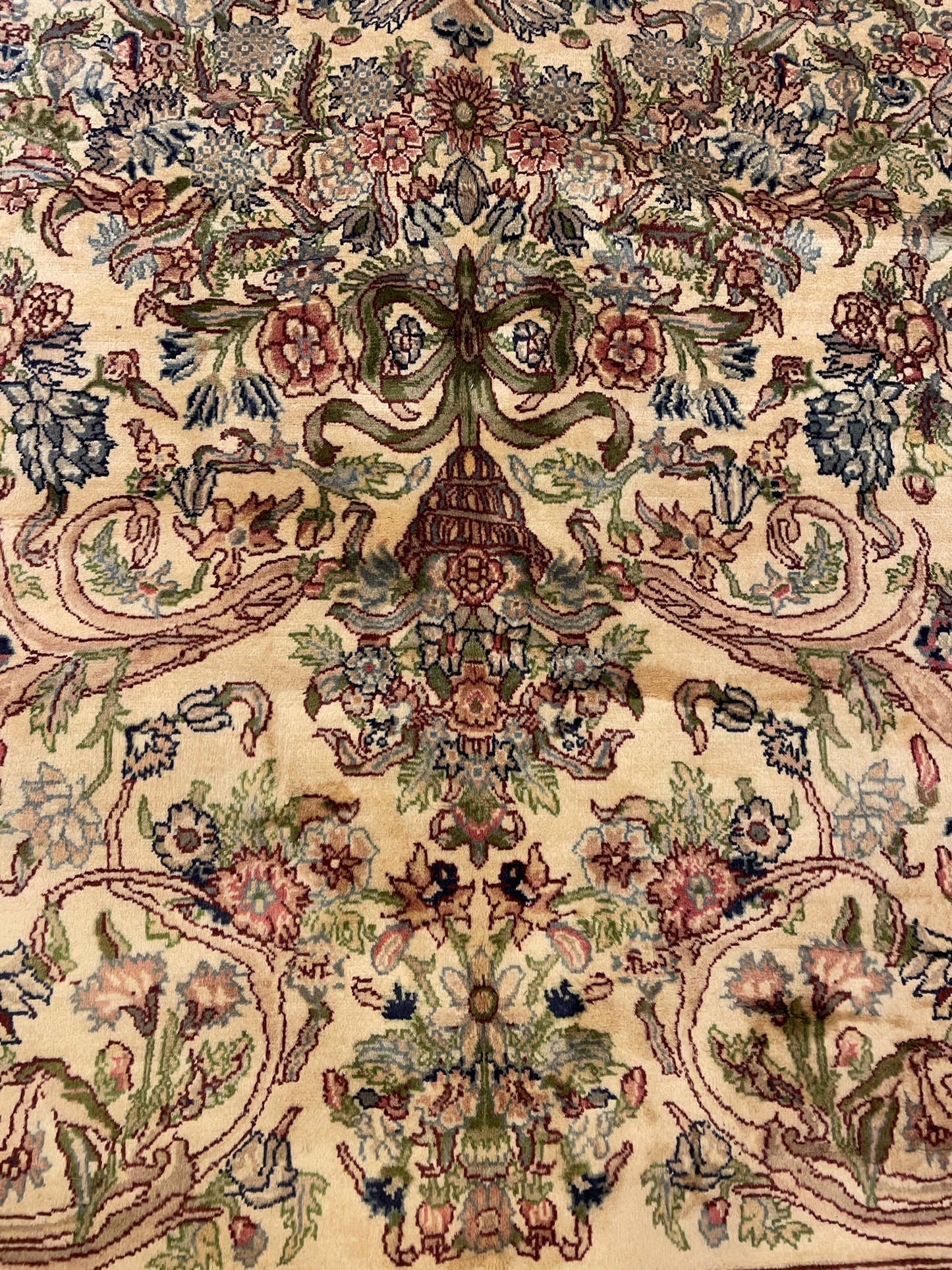 Hand Knotted French Tabriz AS IS (Approx. 9'10x13'5) (01D01X)