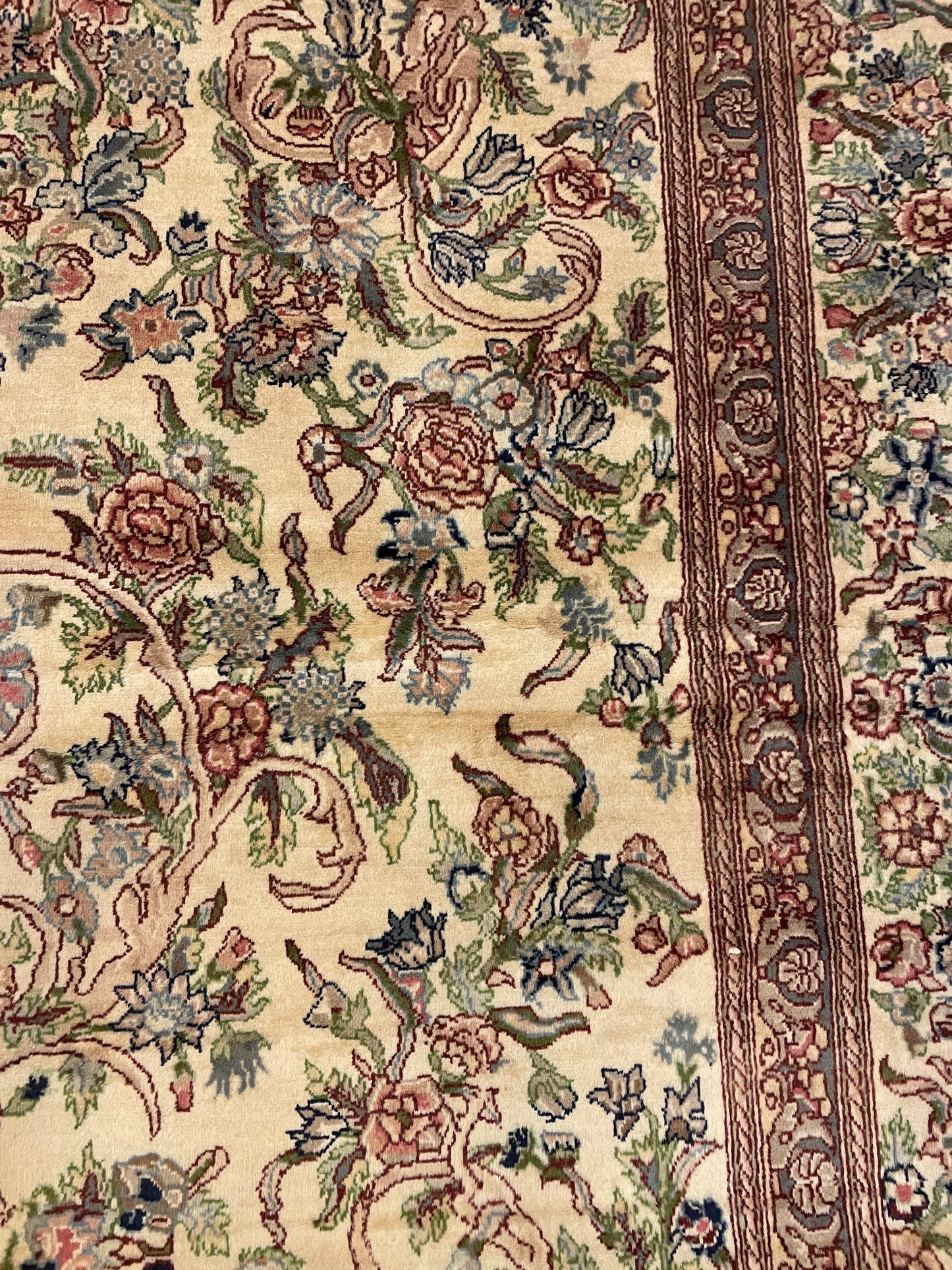 Hand Knotted French Tabriz AS IS (Approx. 9'10x13'5) (01D01X)