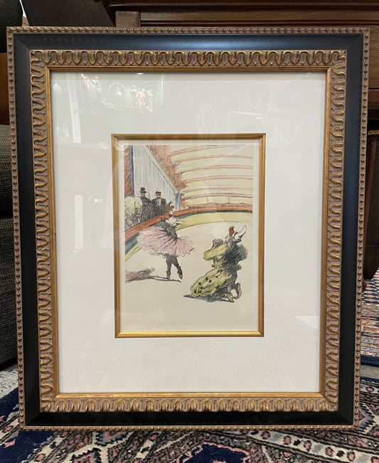 Toulouse Lautrec "Le Rappel" Lithograph (0CY00C)