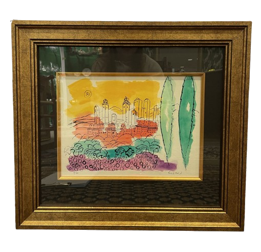 Wayne Ensrod "Village of San Gimignano Italy" Giclee (0CY00F)
