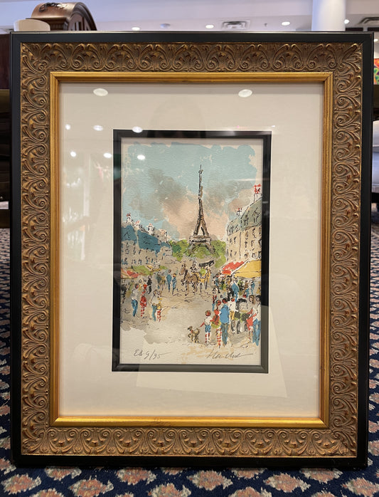 Urbain Huchet "La Tour" Lithograph (0CY00G)
