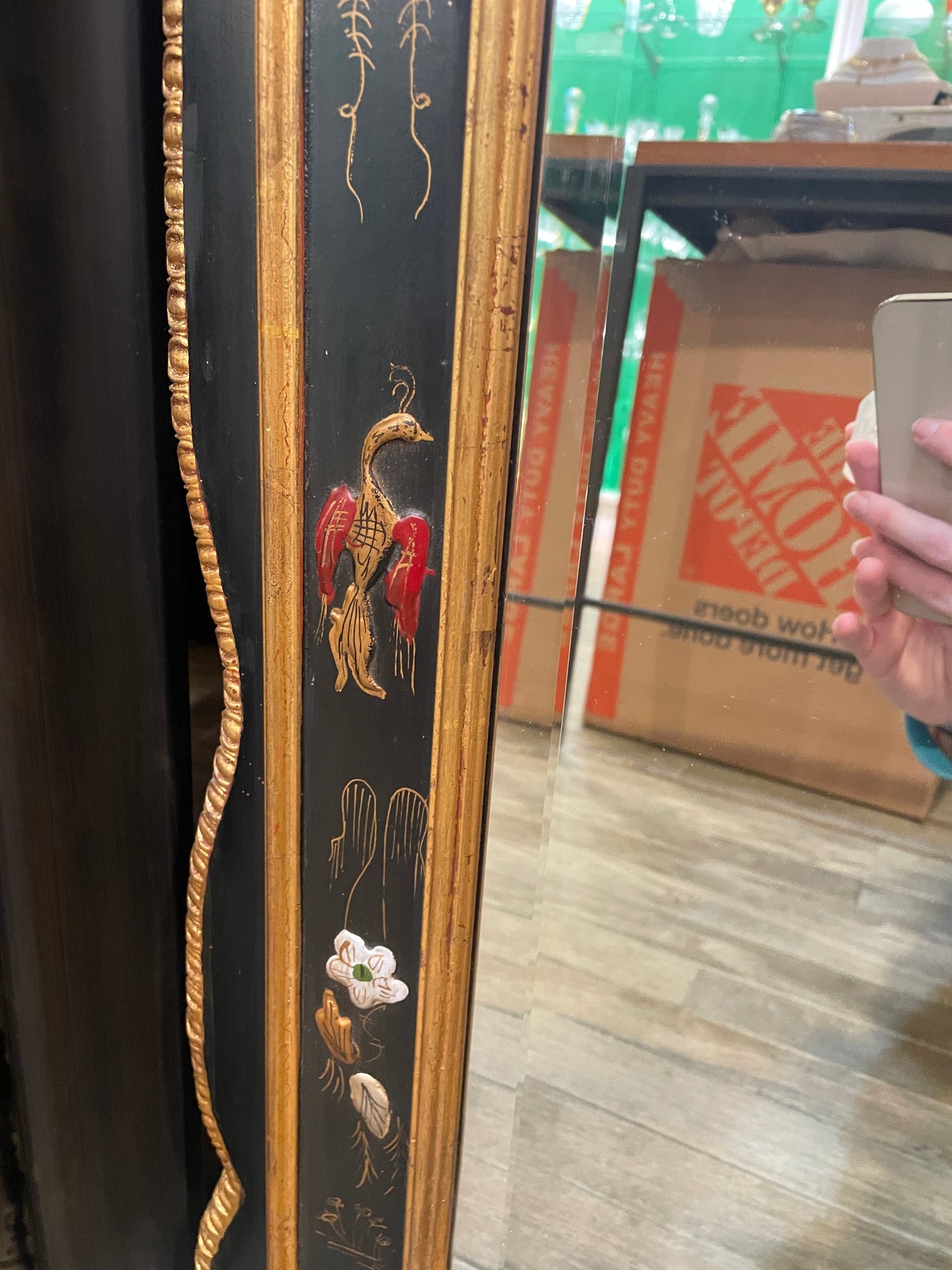 Mirror Fair Chinoiserie Mirror (0OH006)