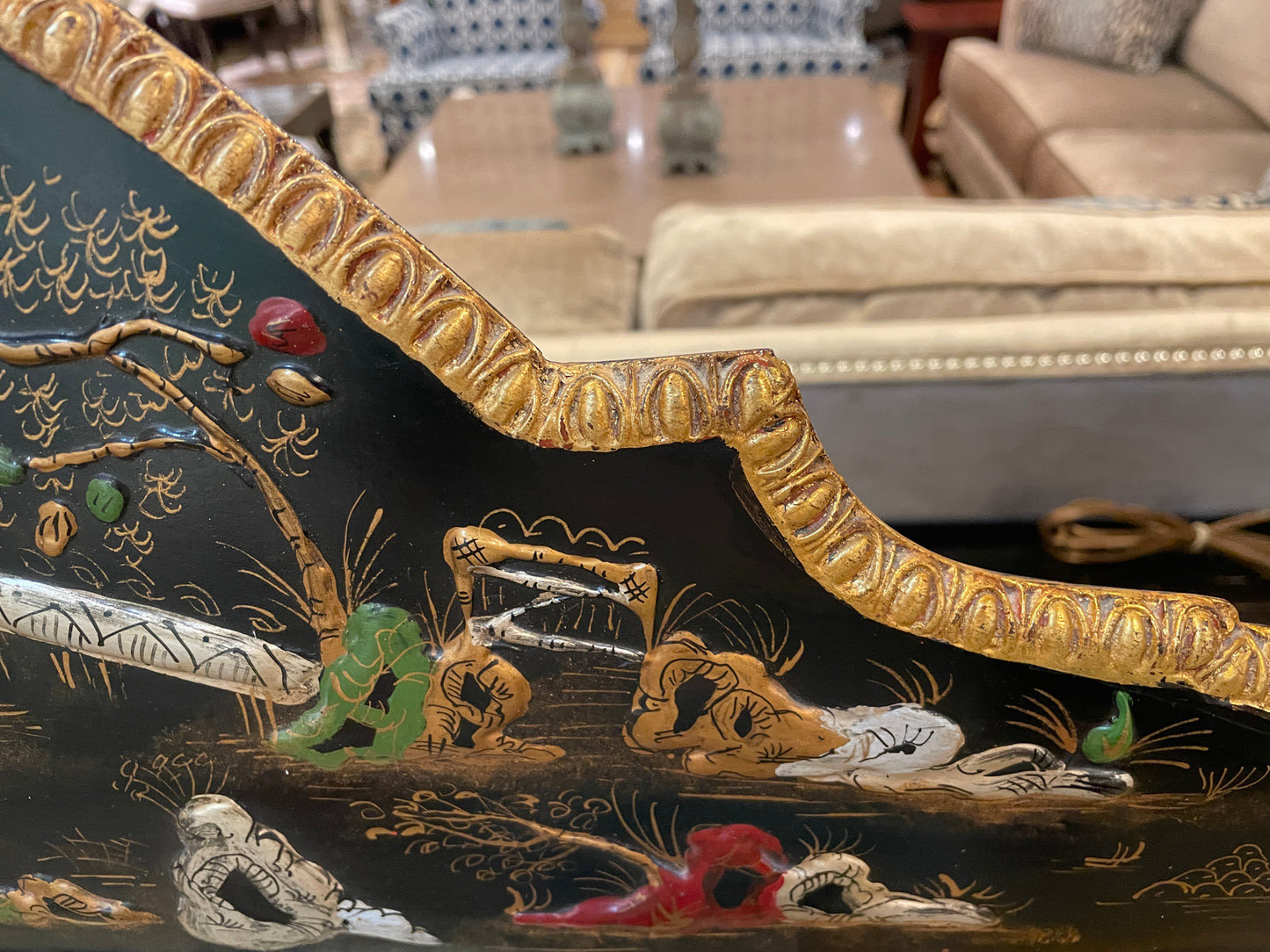Mirror Fair Chinoiserie Mirror (0OH006)