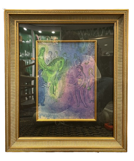 Marc Chagall "Arrival of Dionysophanes" Lithograph (0CY00H)