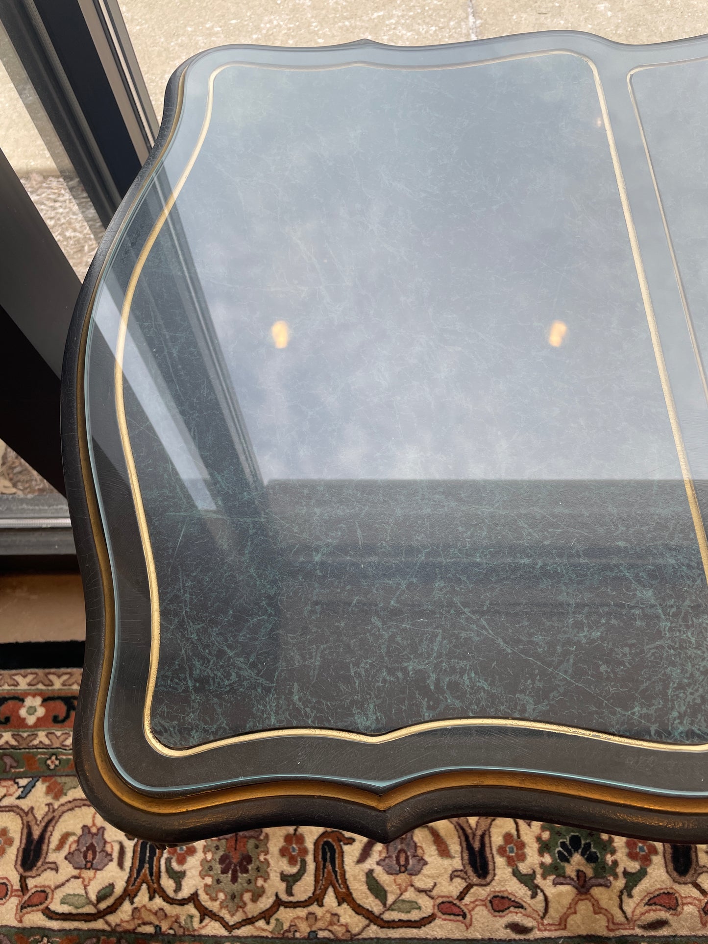 Drexel Et Cetera Regency Ormolu Writing Desk (0KR001)