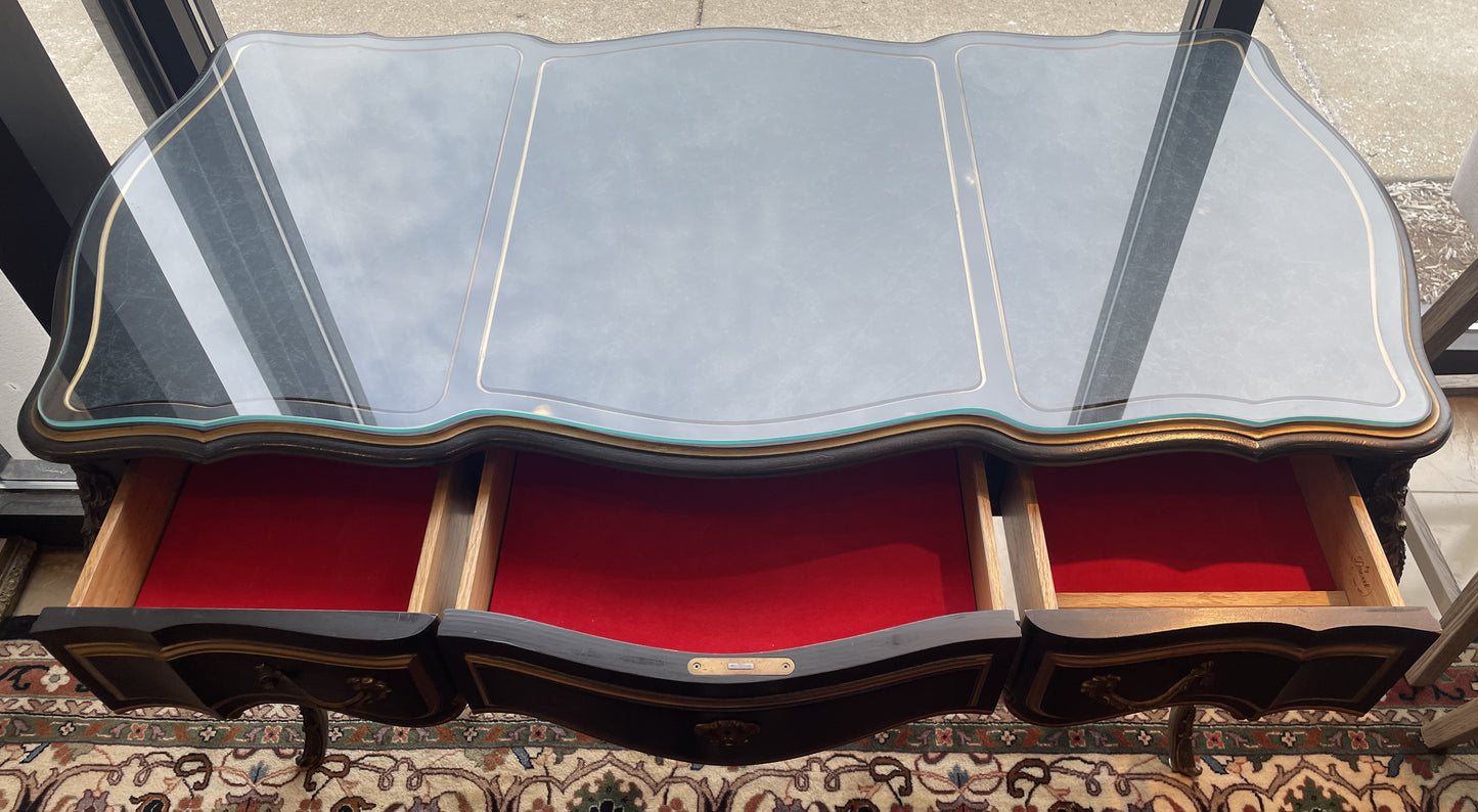 Drexel Et Cetera Regency Ormolu Writing Desk (0KR001)