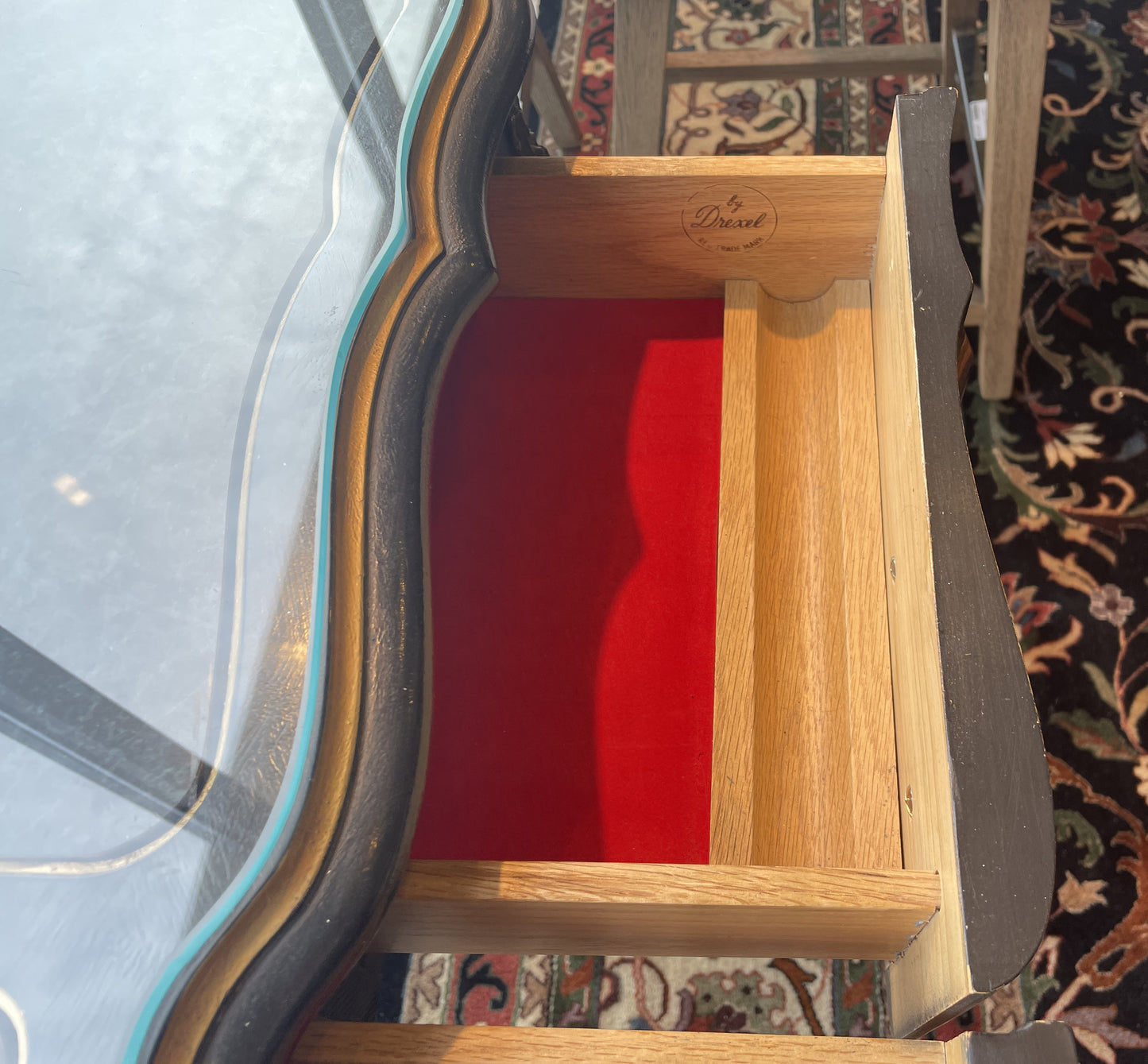 Drexel Et Cetera Regency Ormolu Writing Desk (0KR001)