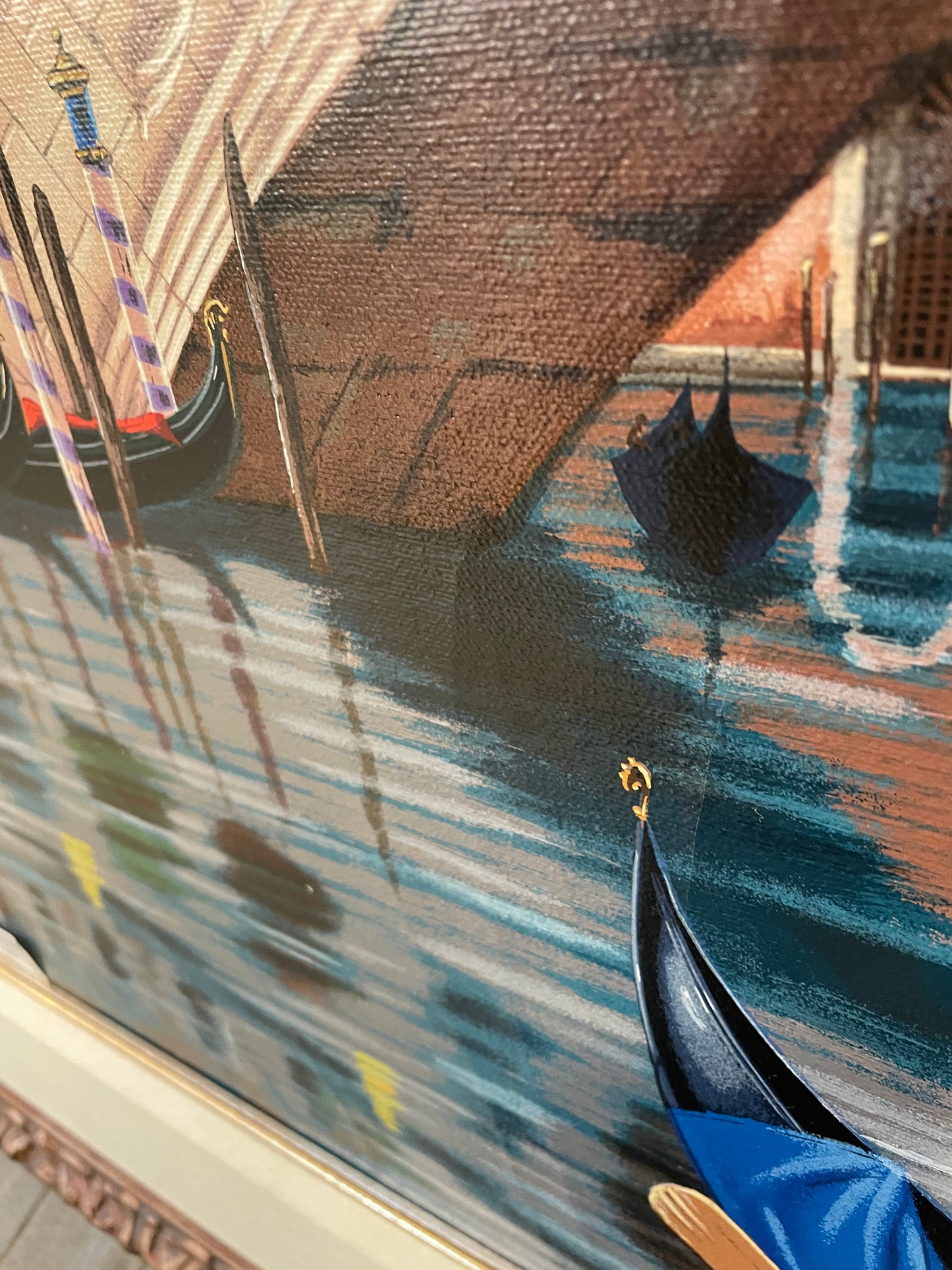 Ludmila Kondakova "Rialto Bridge at Sunset" Serigraph (0OI004)