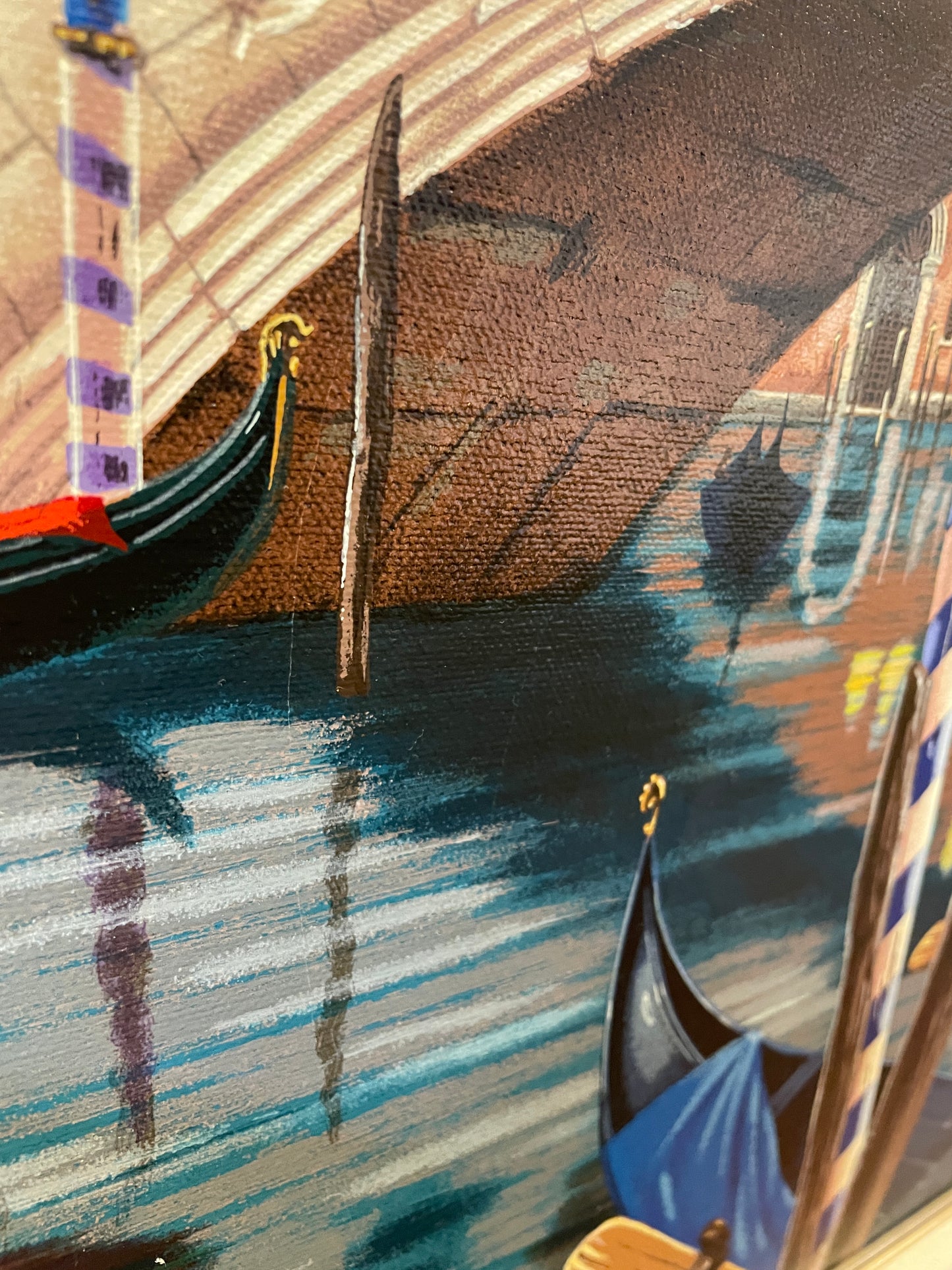 Ludmila Kondakova "Rialto Bridge at Sunset" Serigraph (0OI004)