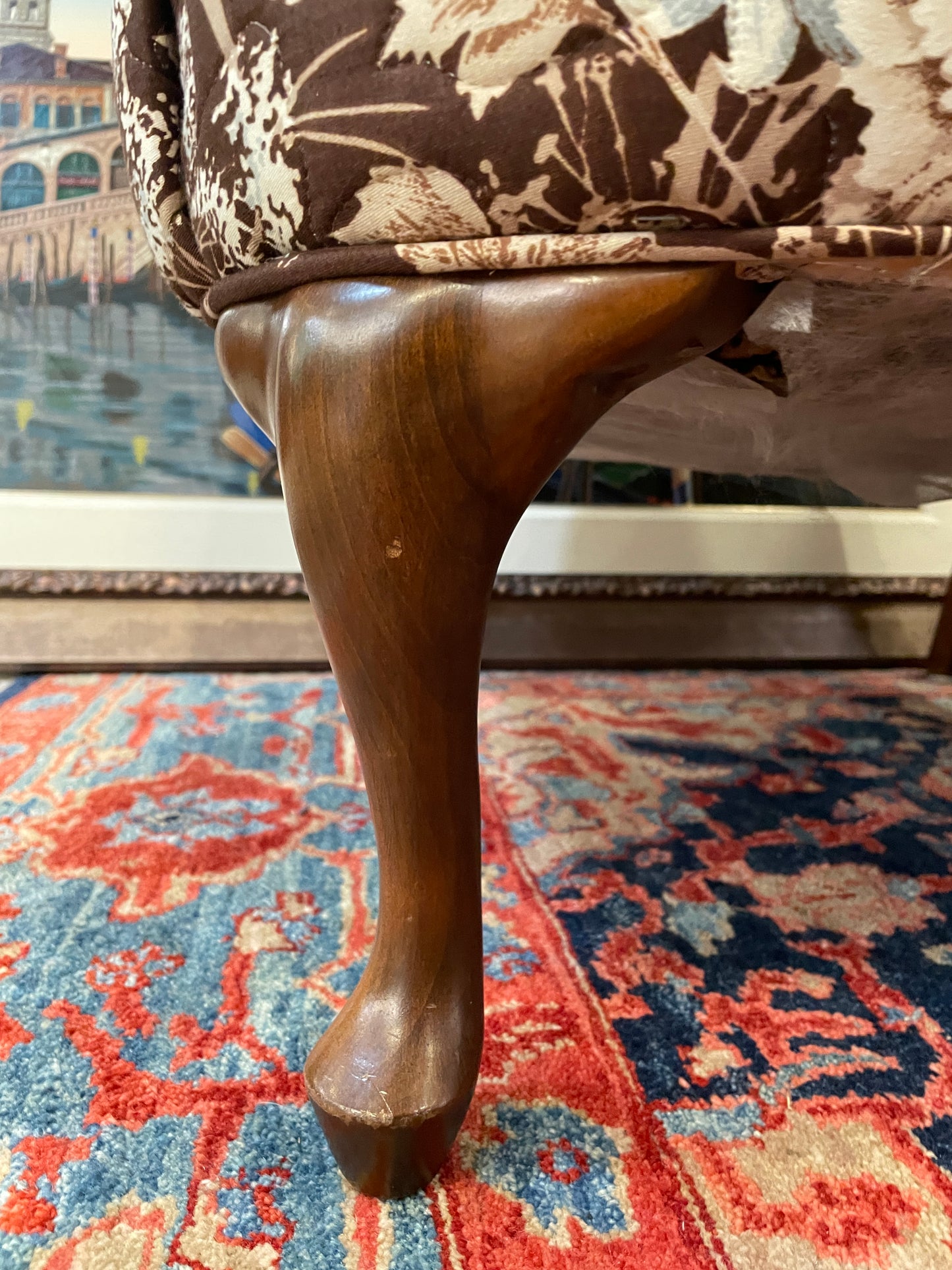 Berne Furniture Vintage Wingback Chair (Two available 037003)