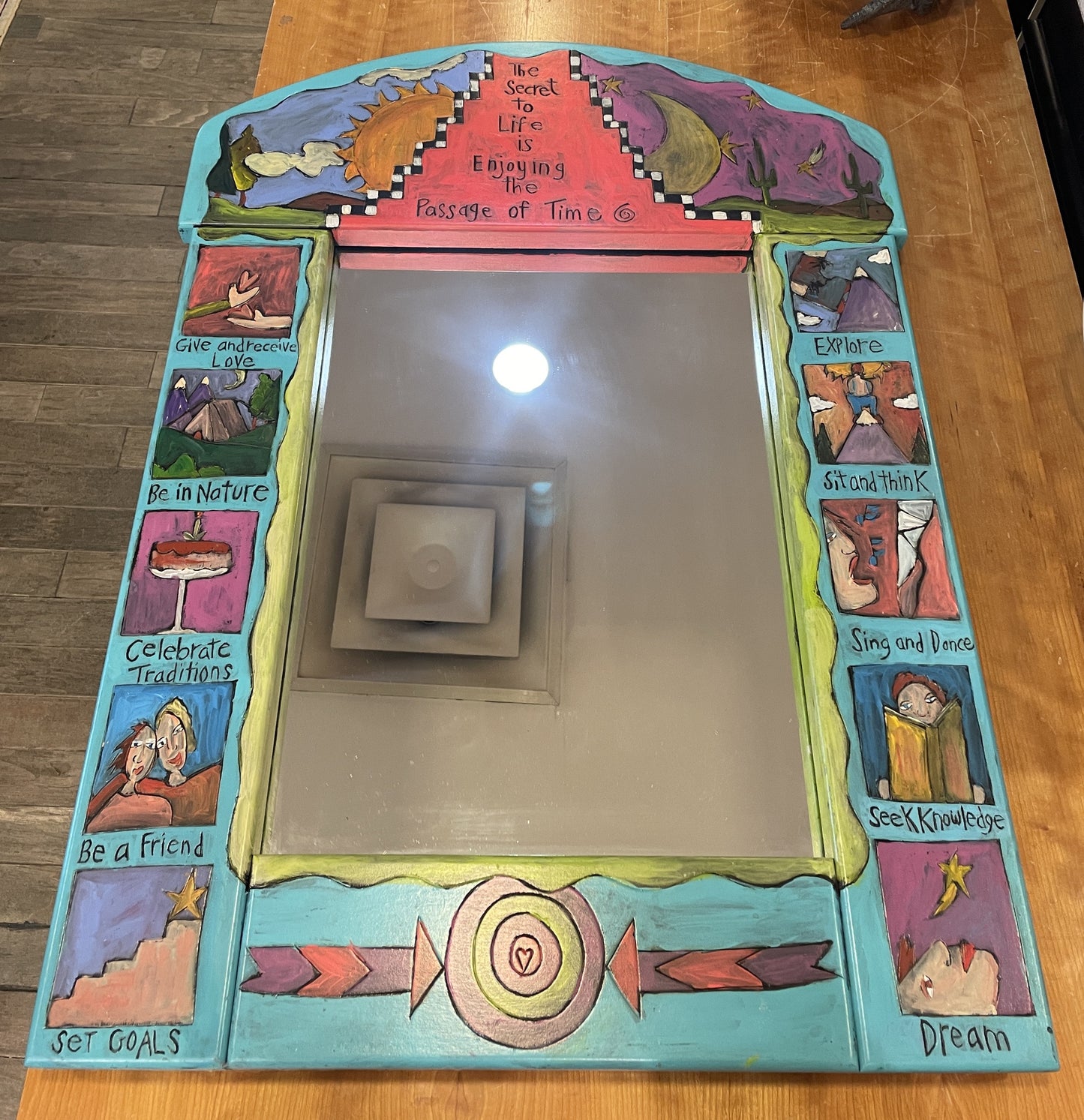 Sarah Grant "Sticks" Mirror "Passage of Time" (0KT002)