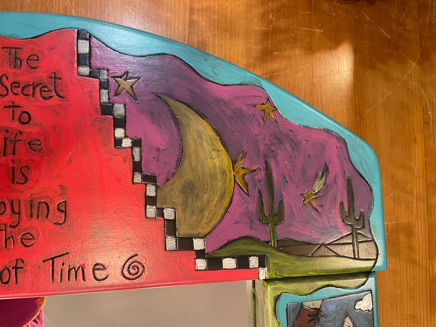 Sarah Grant "Sticks" Mirror "Passage of Time" (0KT002)