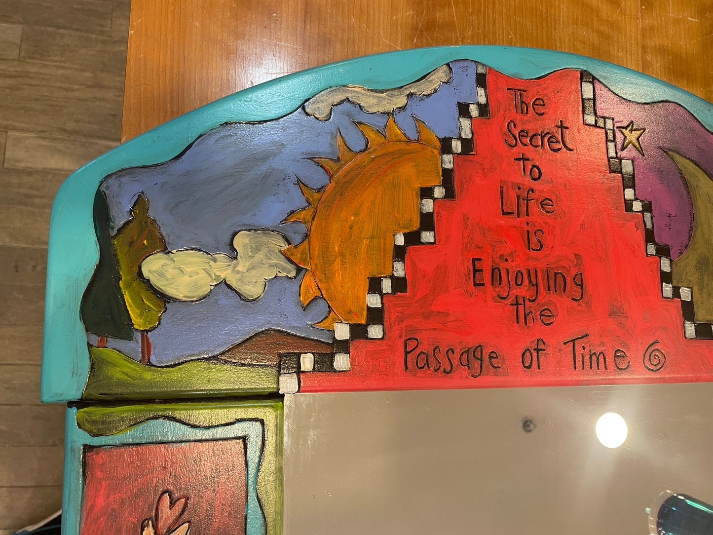 Sarah Grant "Sticks" Mirror "Passage of Time" (0KT002)