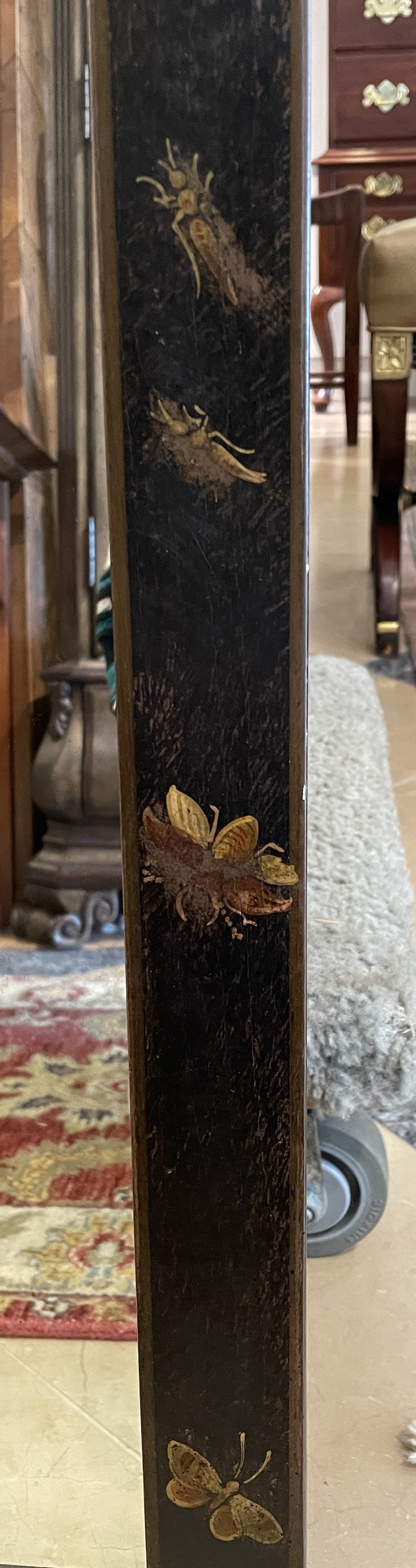 Chinoiserie Mirror with Birds, AS IS (01D02O)