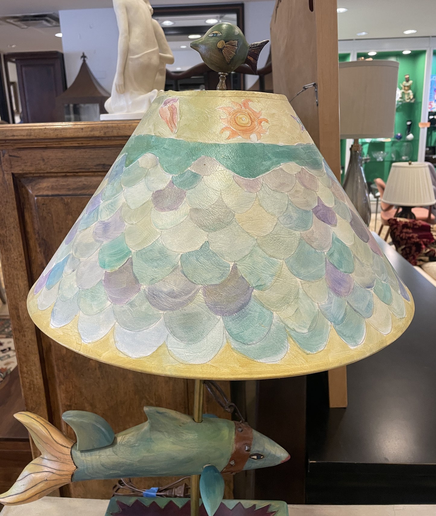 Sarah Grant "Sticks" Fish Lamp (0KT001)