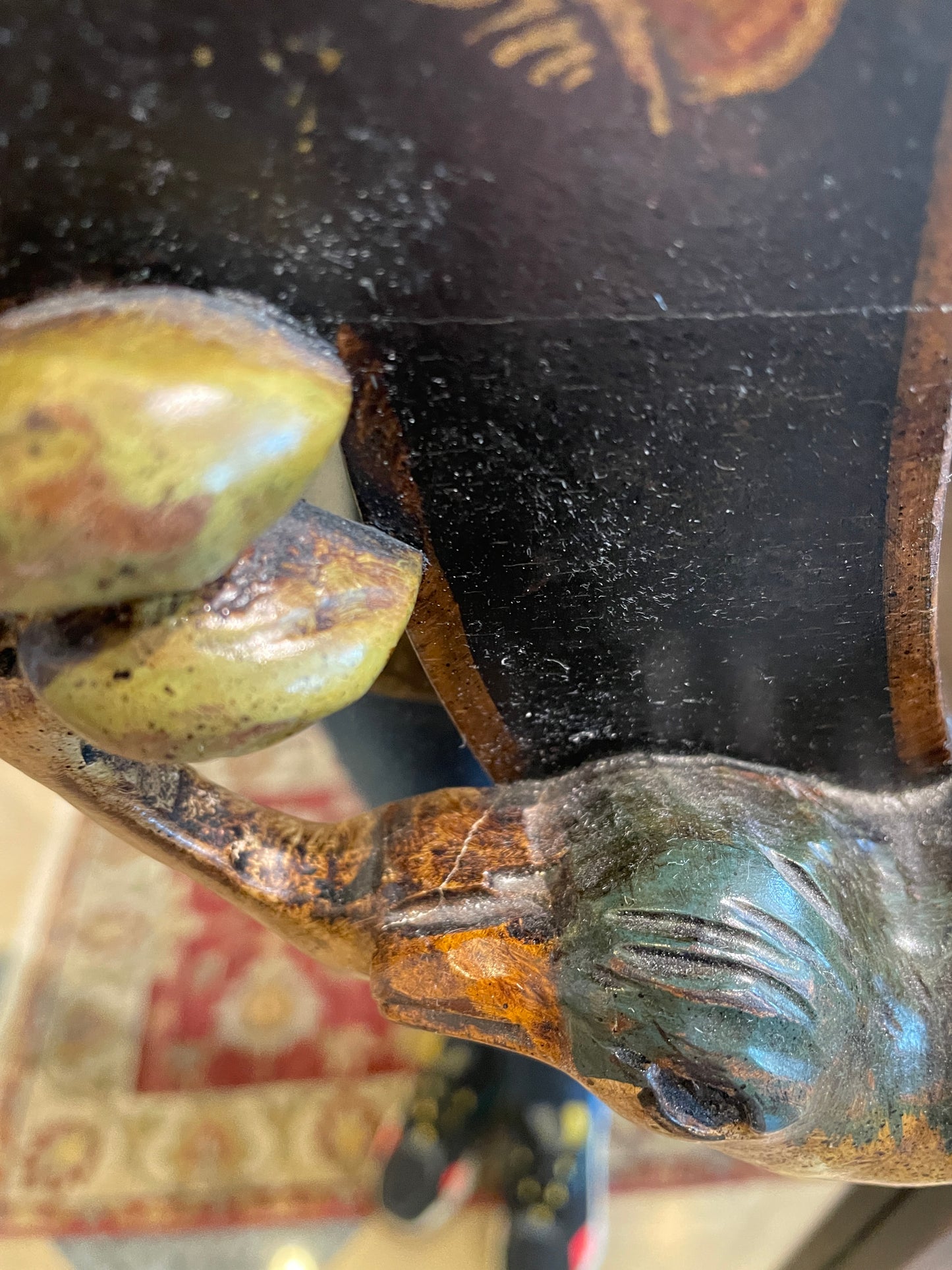 Chinoiserie Mirror with Birds, AS IS (01D02O)