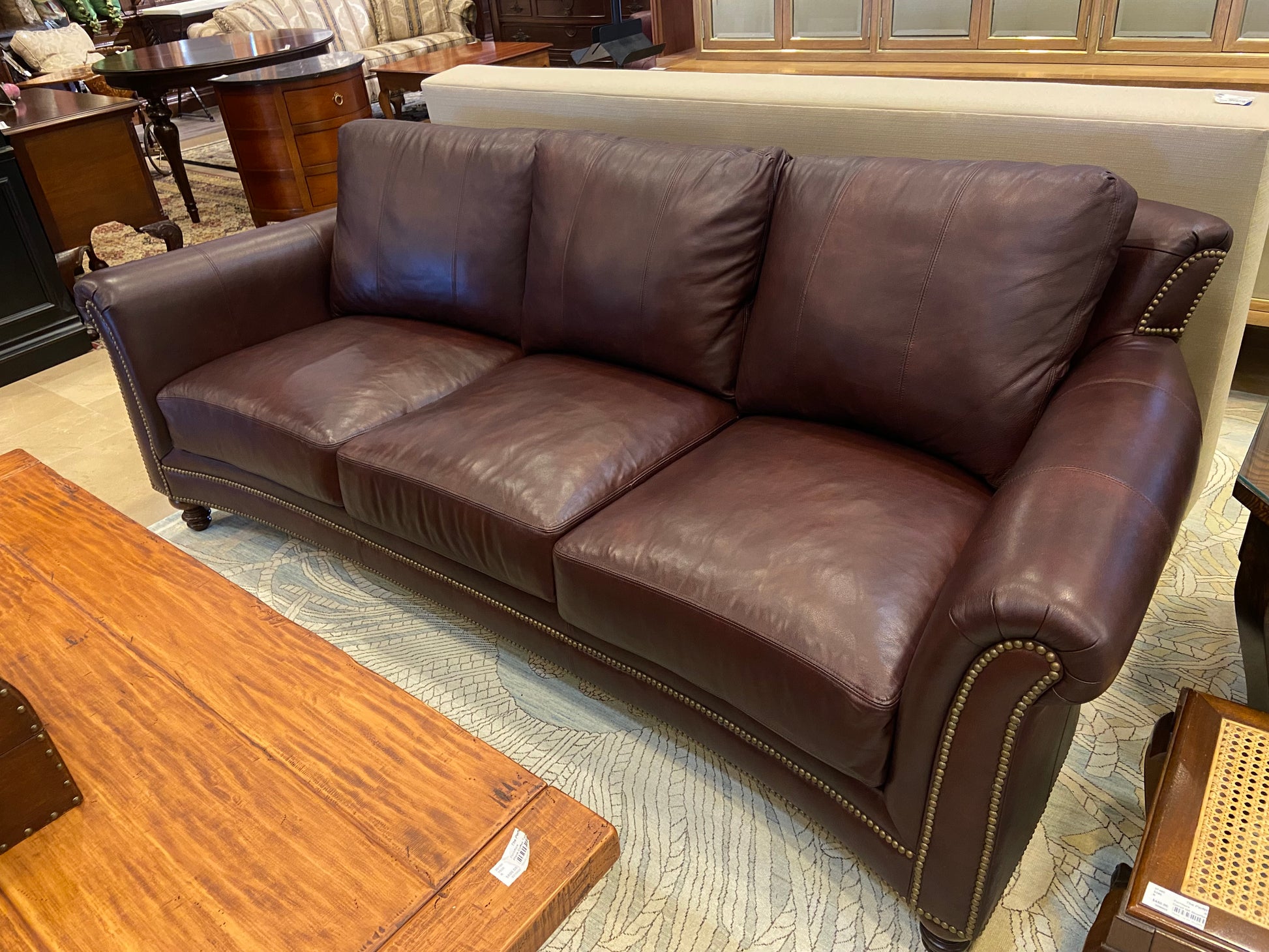 Bradington Young Leather Sofa 27478