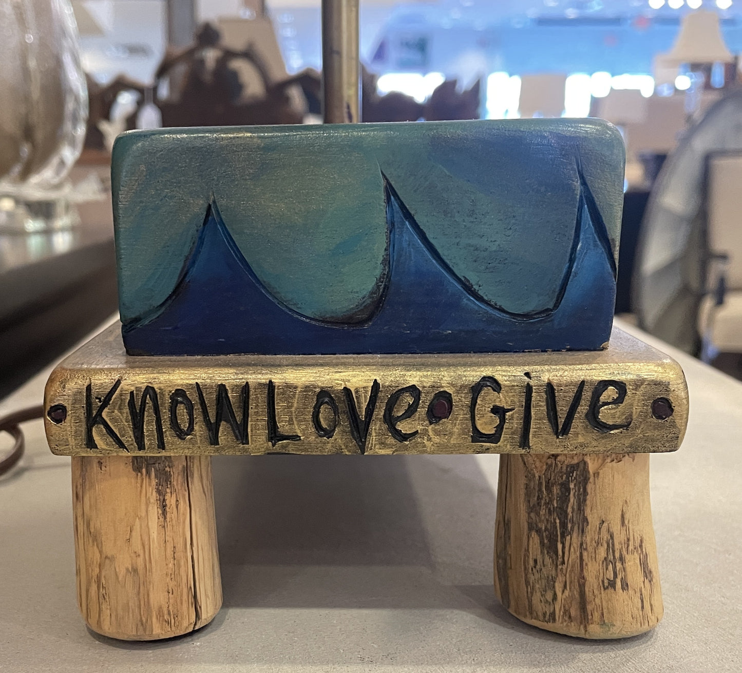 Sarah Grant "Sticks" Fish Lamp (0KT001)