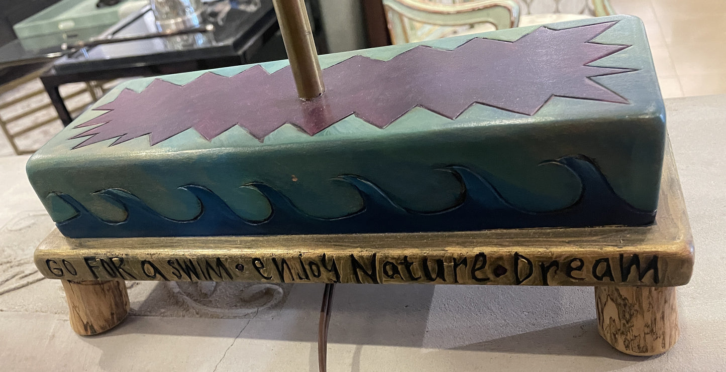 Sarah Grant "Sticks" Fish Lamp (0KT001)