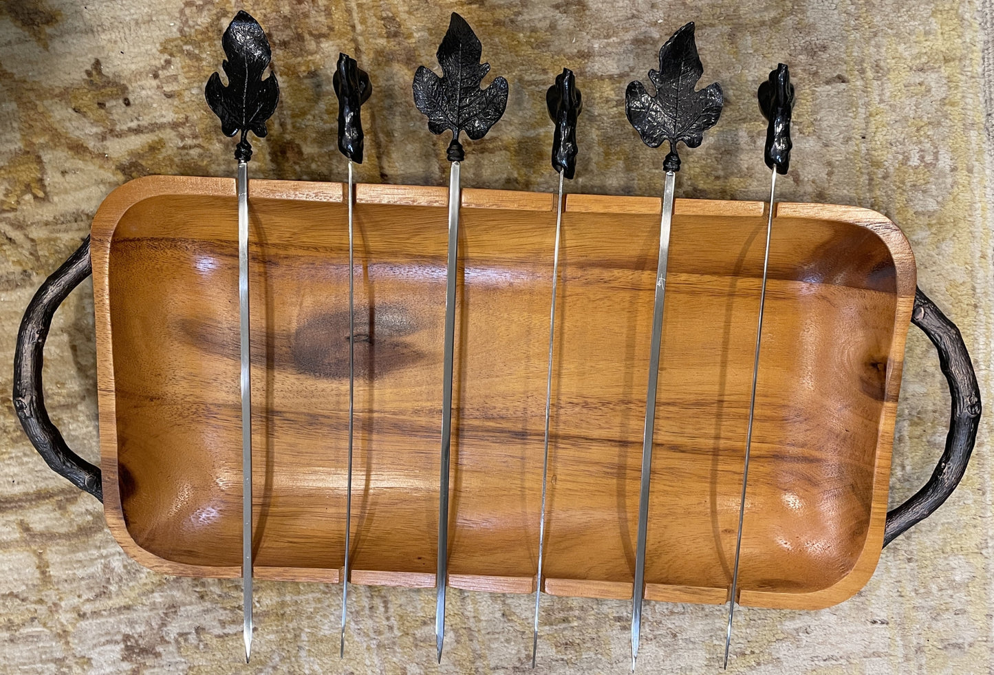 Michael Aram Kebab Set with Tray (0KT003)