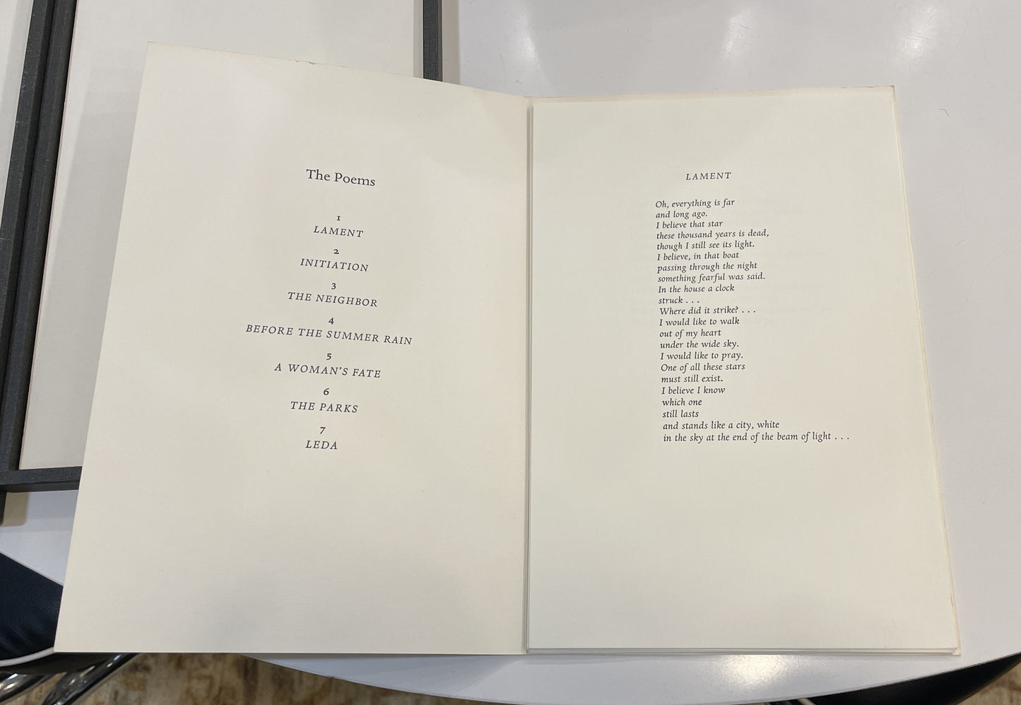 Robert Kipniss "Rilke" Portfolio with Certificate of Authenticity (01D02F)
