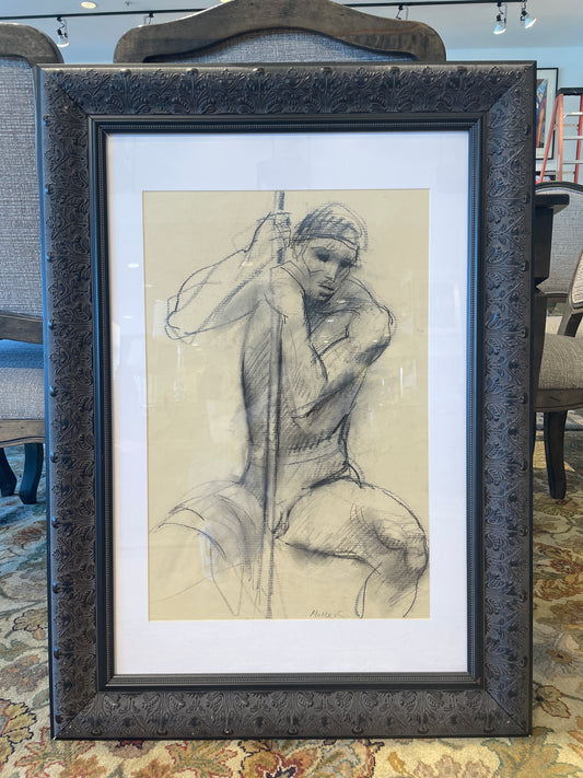 Martin Mondrus (1925-2020) Study of a Man (0CV004)