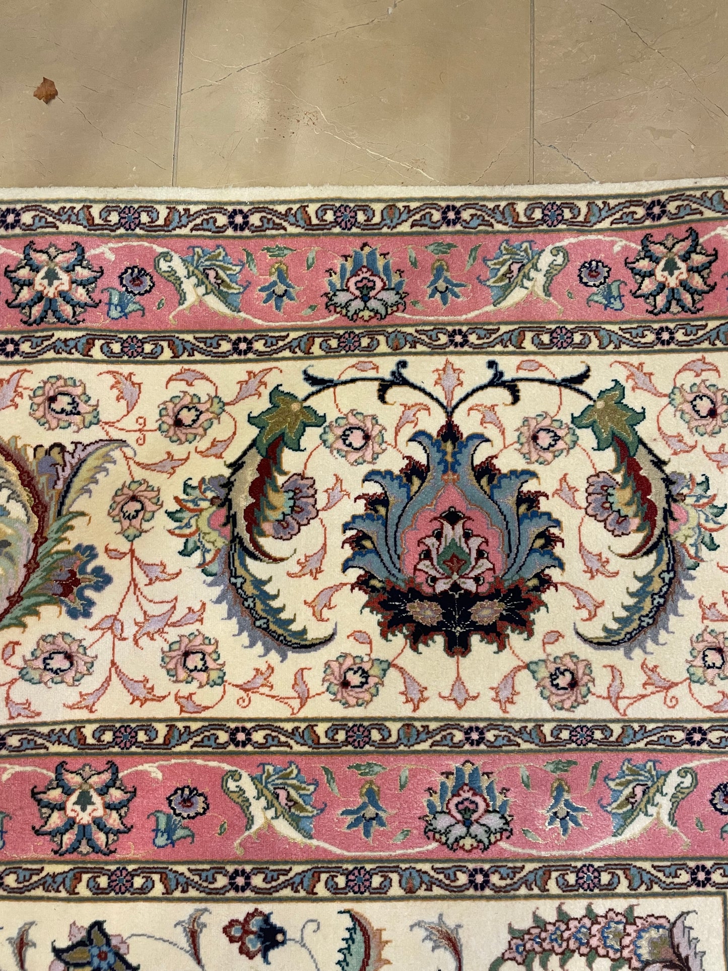 Hand Knotted Pink Rug (16.8x11) (LB5AKF)