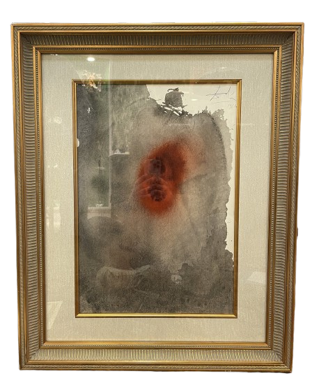 Dali "Consummatum Est!" Retouched Offset Lithograph (0CY00O)