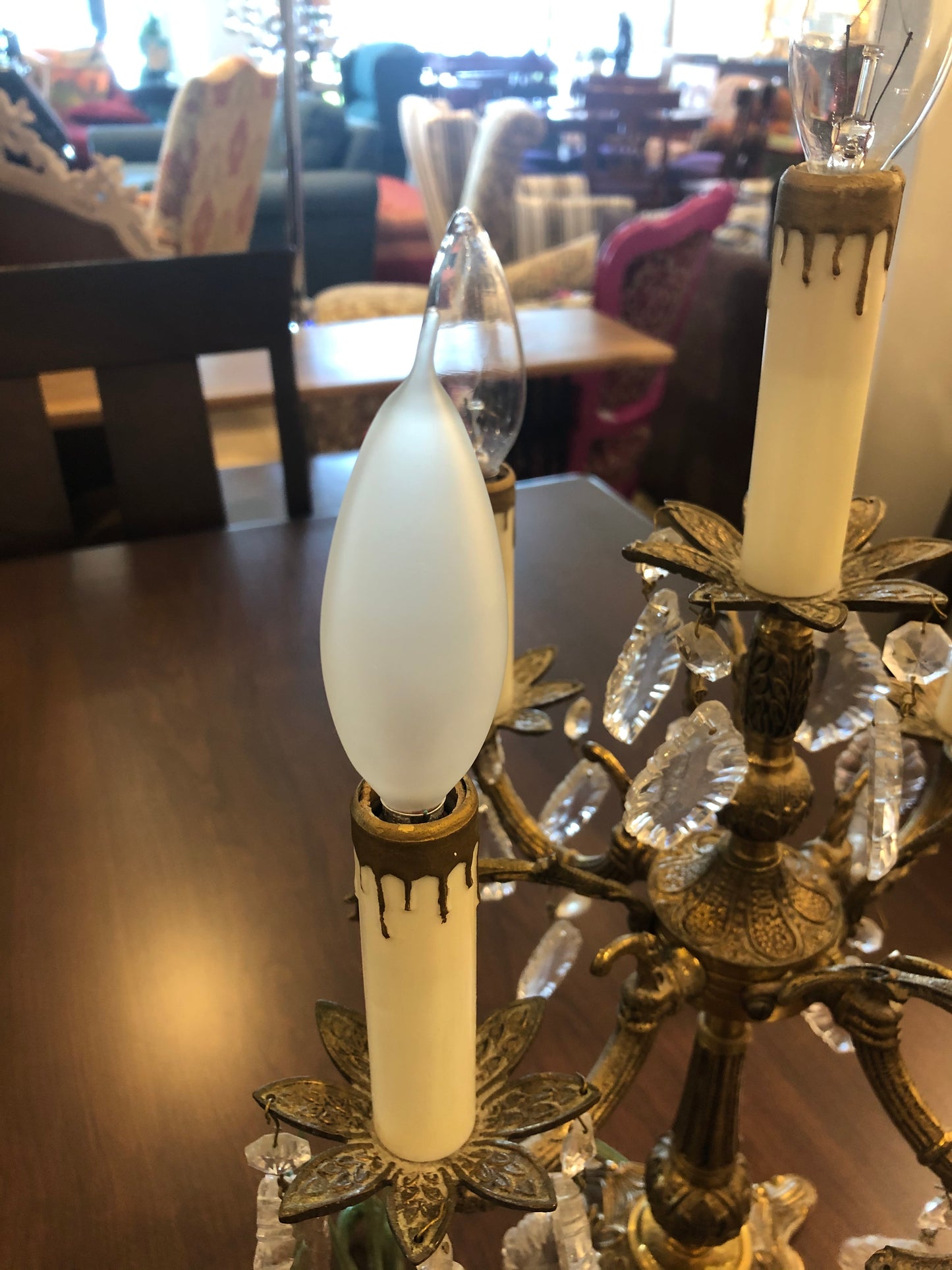 Pair of Candelabra Lamps
