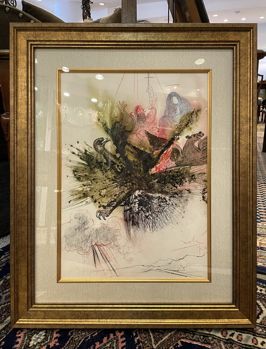 Dali "Ecce Quasi Filius Hominis in Nubibus Caeli" Offset Lithograph (0CY00U)