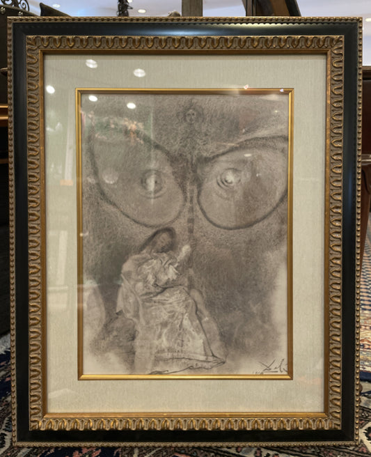 Dali "Antequam Exhires de Vulva Satificavite" Print (0CY00L)