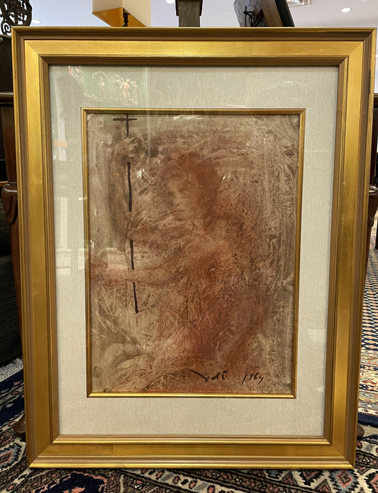Dali "Er Tu, Puer, Prophetia" Offset Multi-Media Lithograph (0CY00Q)