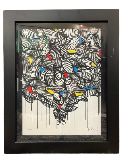 Kef! "Sound of the Sun #9" Signed Screenprint (0CY00R)