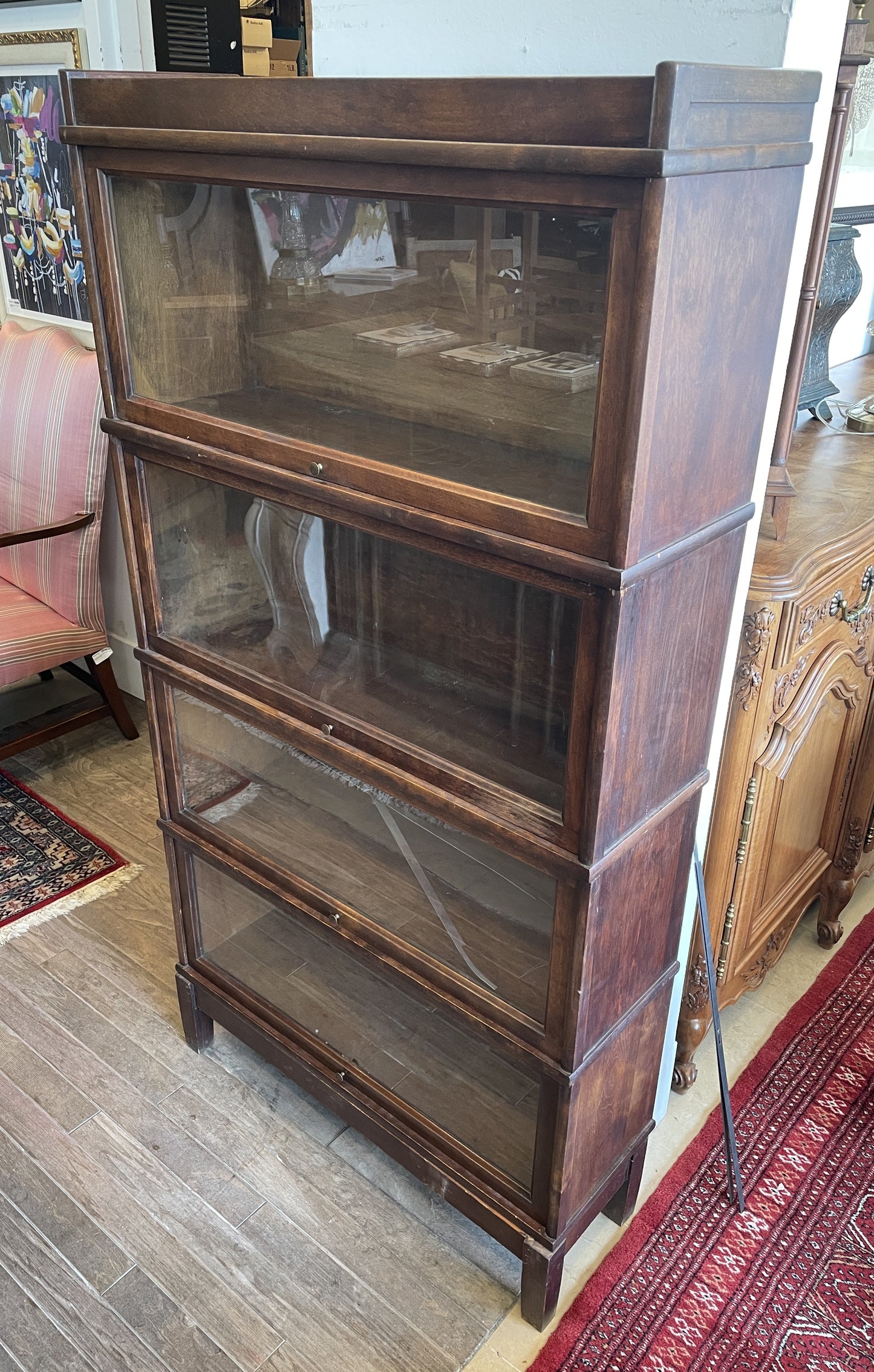 Hale 4 stack Barrister Bookcase (0H3004)
