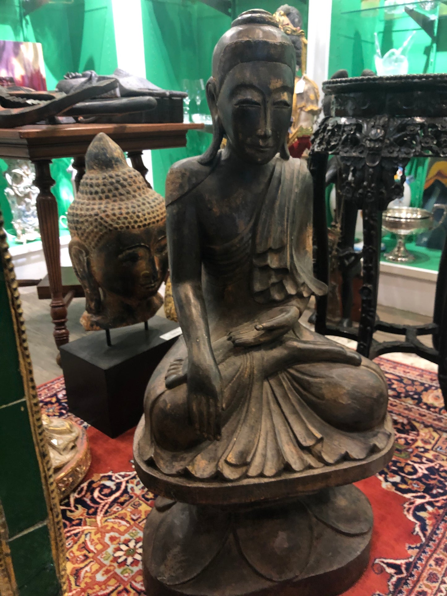 Antique Bronze Buddha