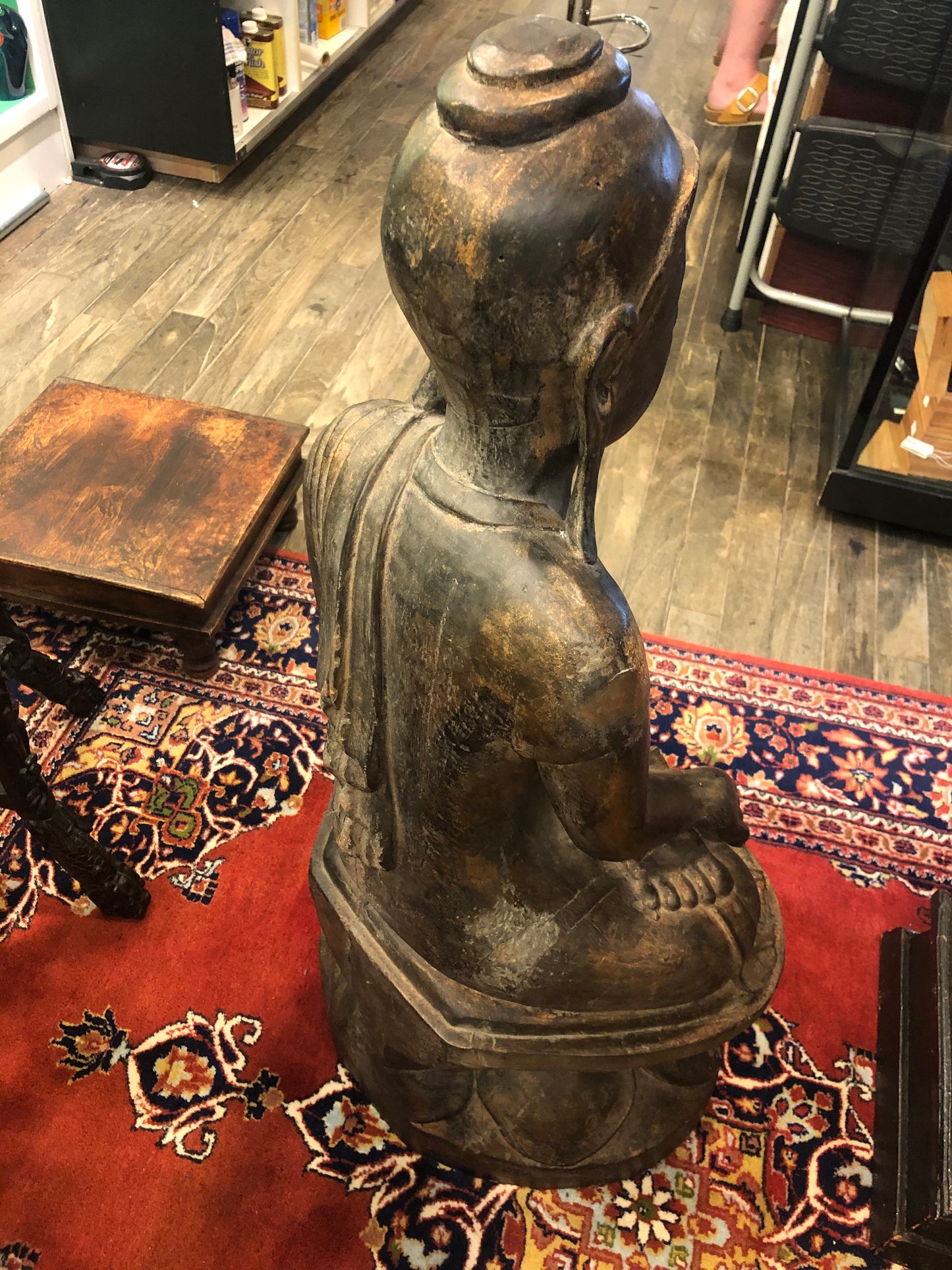 Antique Bronze Buddha