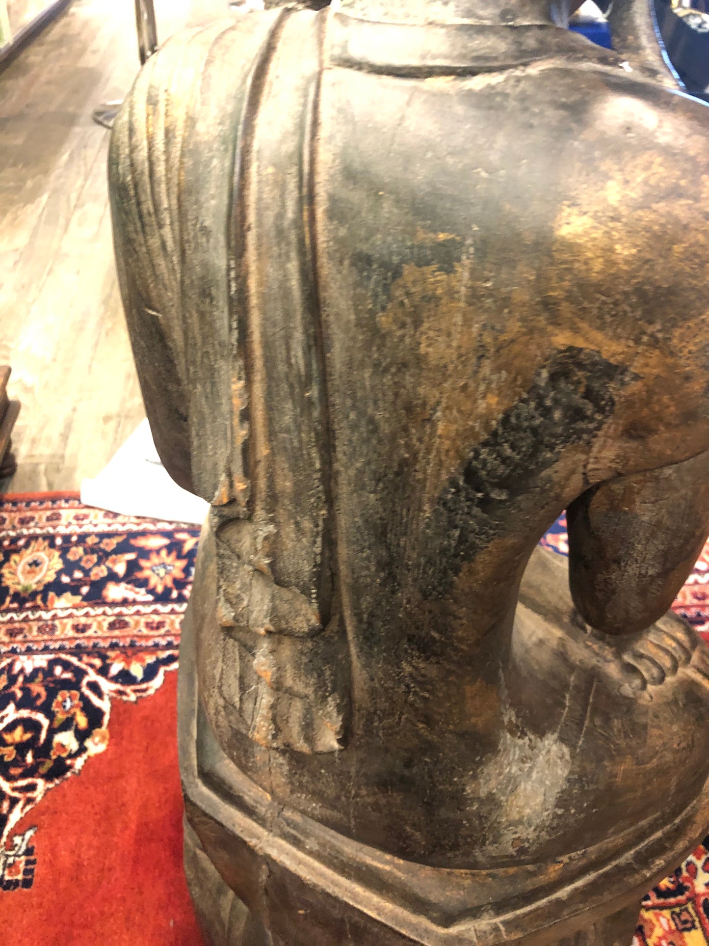 Antique Bronze Buddha
