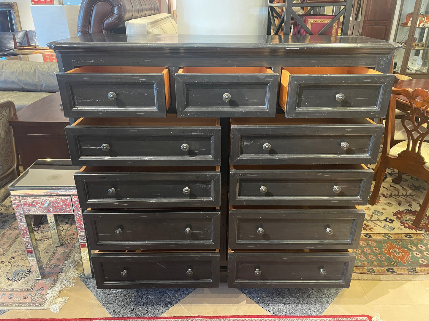 Sage Inc Black Dresser (0H300I)