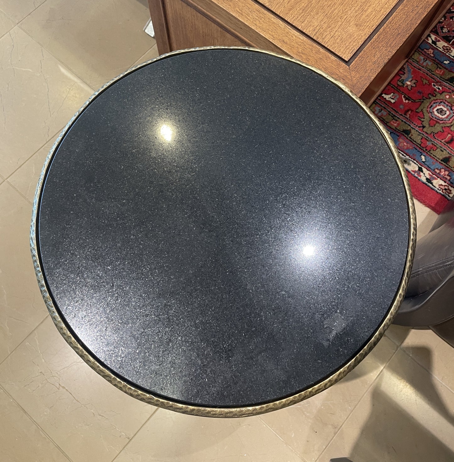 Butler Flavio End Table with Stone Top (0H300Q)