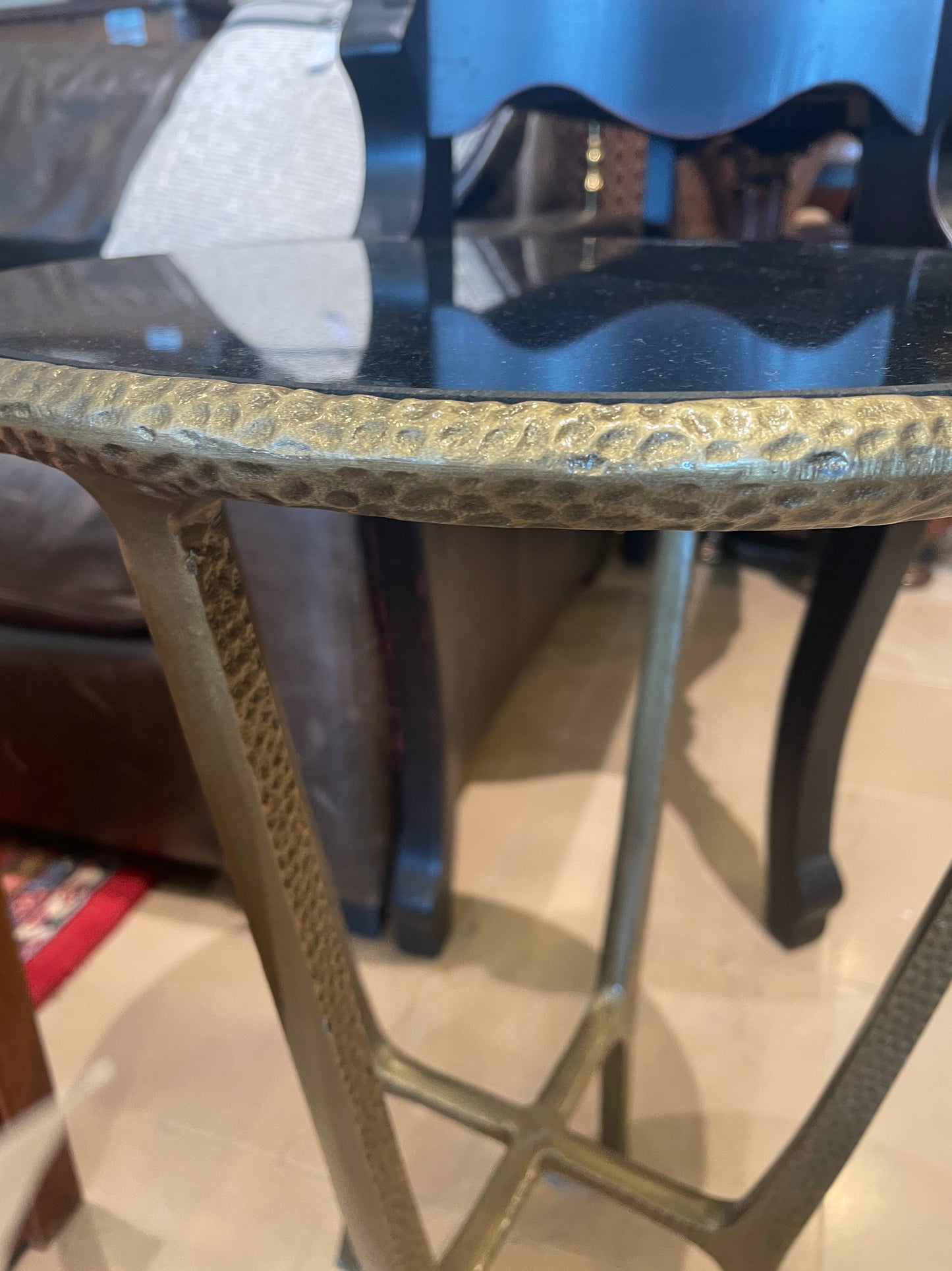 Butler Flavio End Table with Stone Top (0H300Q)