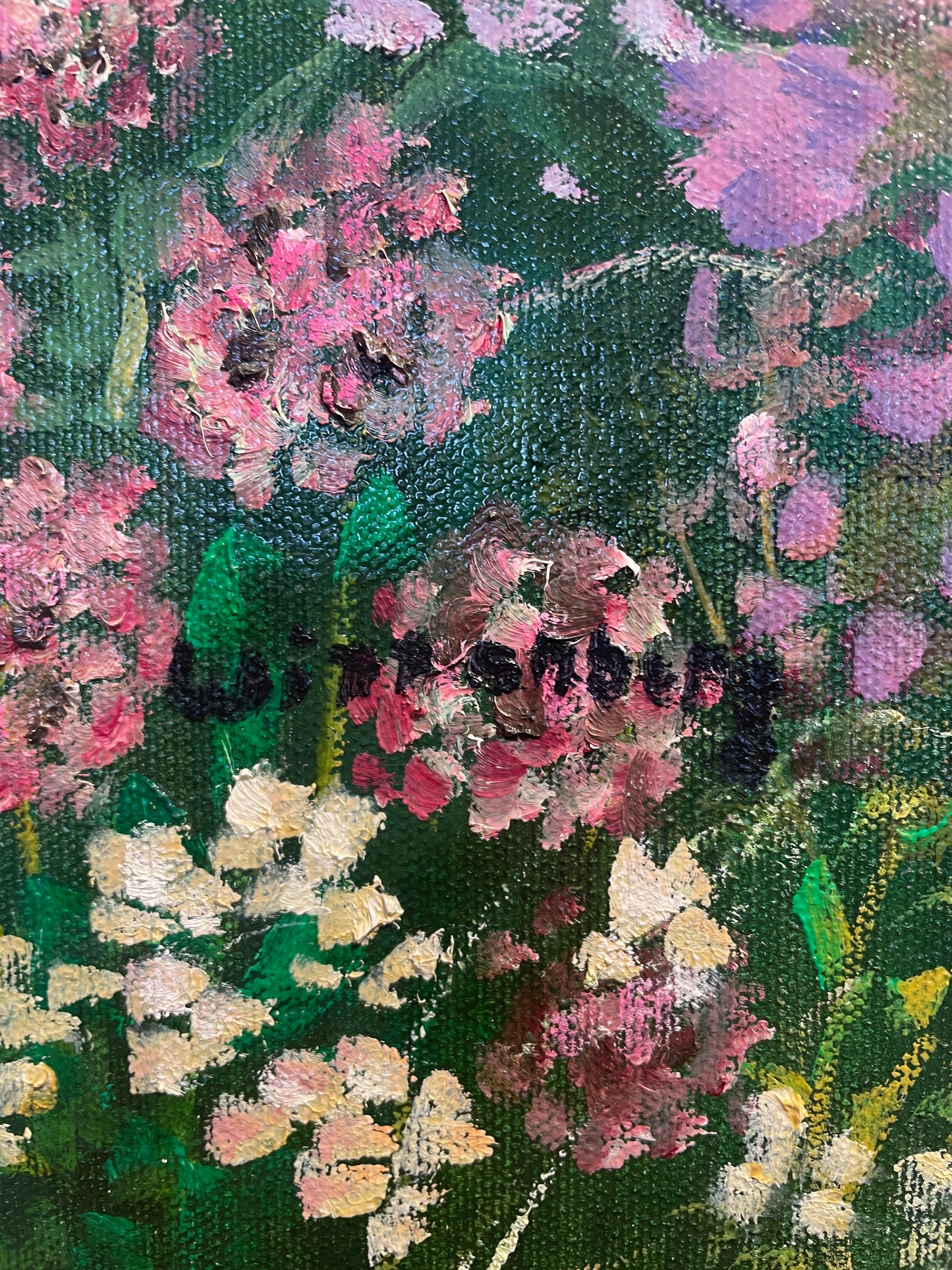 Jeanette Wittenberg "Summer Flowers in Bloom" Oil on Canvas (0I800C)