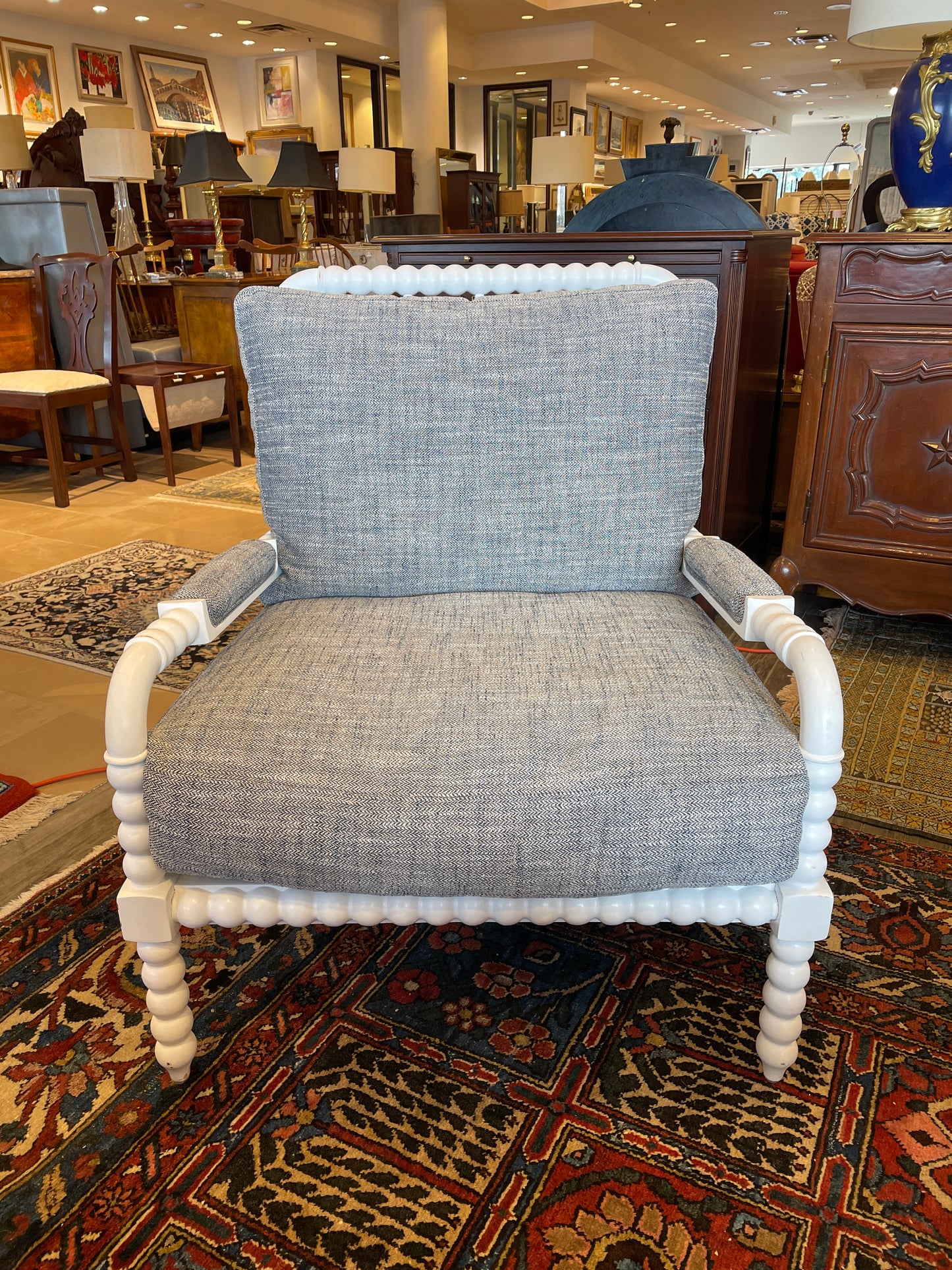 Cholet Arm Chair W/ Ottoman (01D02Q & 01D02P)